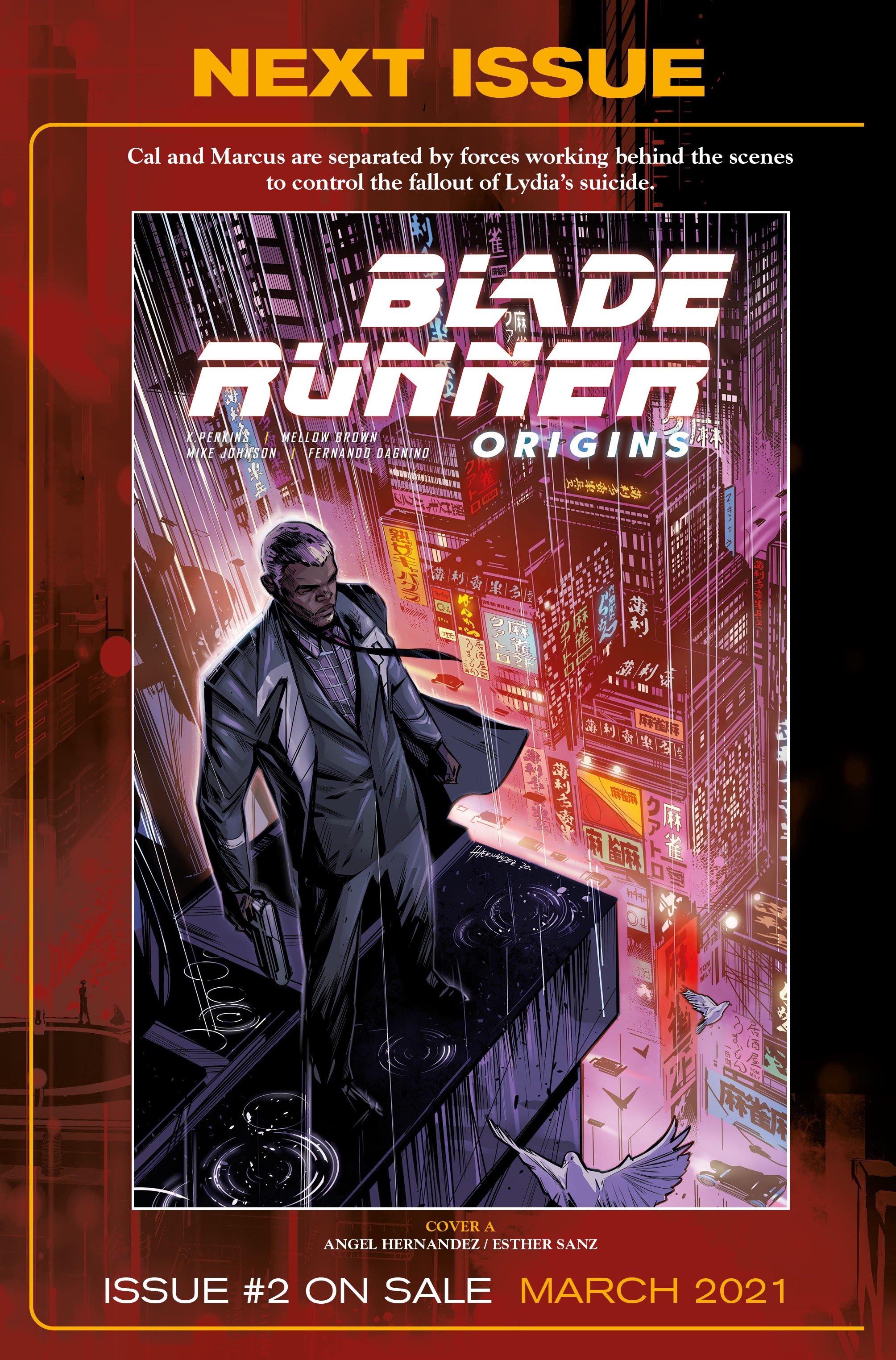 Read online Blade Runner Origins comic -  Issue #1 - 32