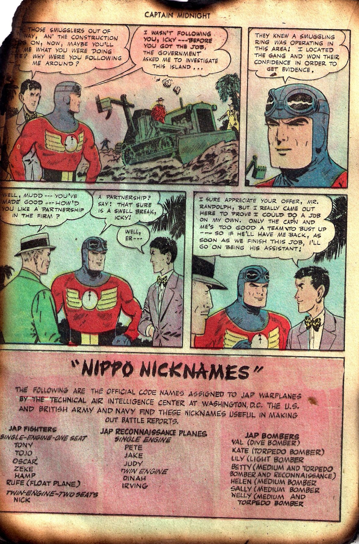 Read online Captain Midnight (1942) comic -  Issue #33 - 20