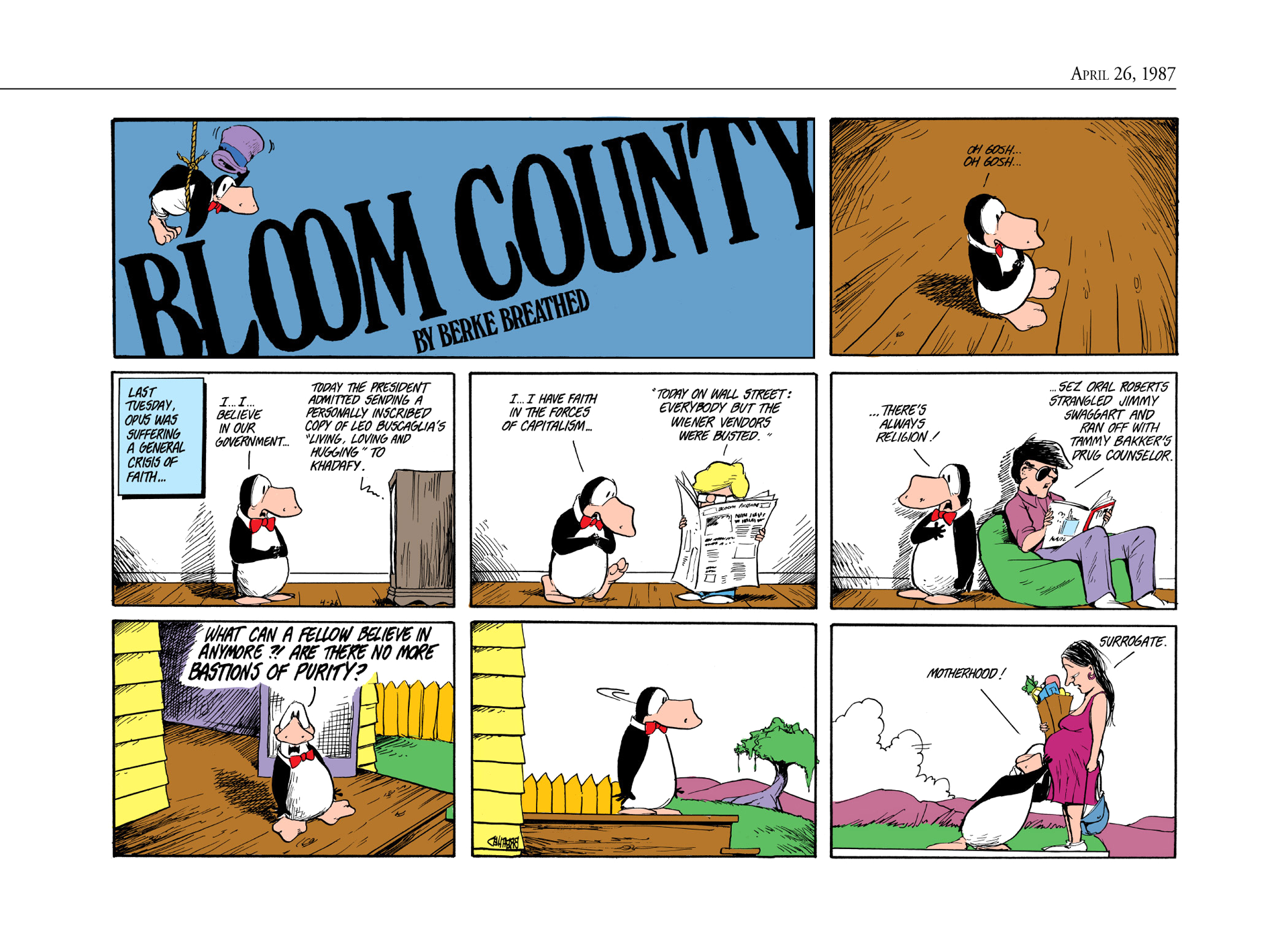 Read online The Bloom County Digital Library comic -  Issue # TPB 7 (Part 2) - 22