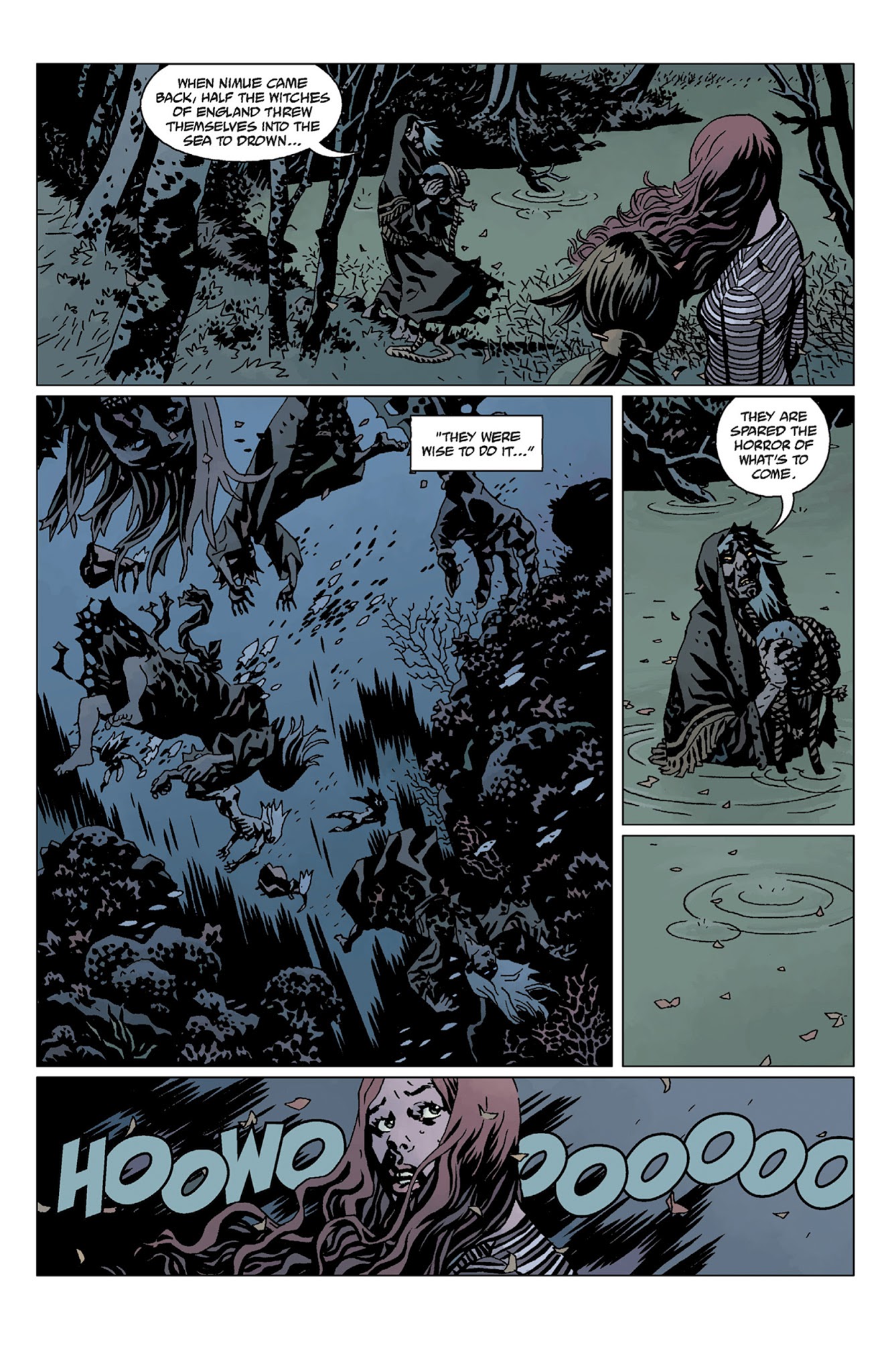 Read online Hellboy: The Storm And The Fury comic -  Issue # TPB - 130