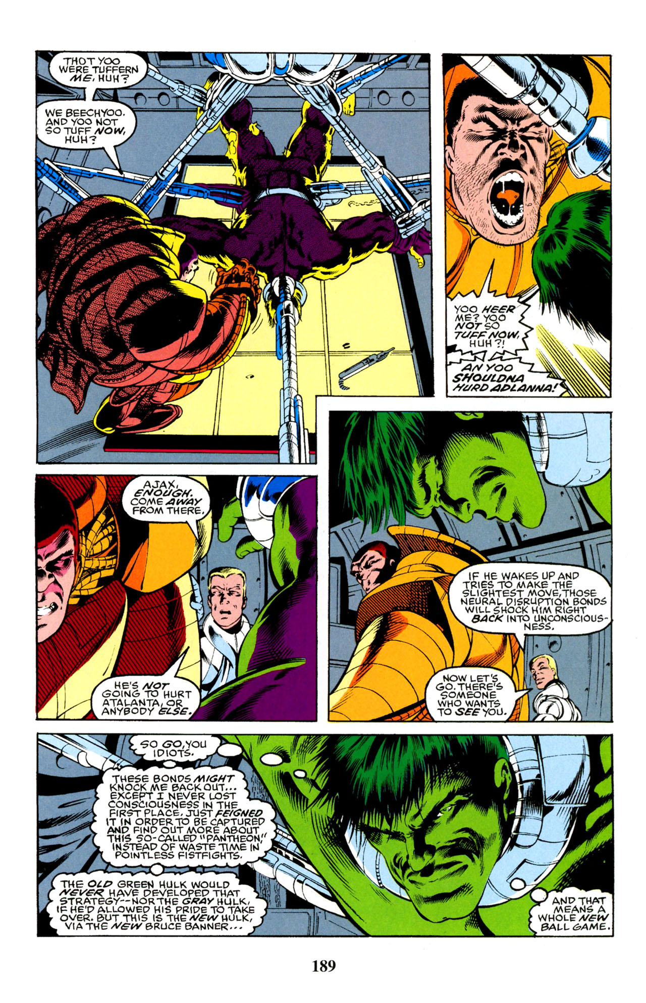 Read online Hulk Visionaries: Peter David comic -  Issue # TPB 6 - 189
