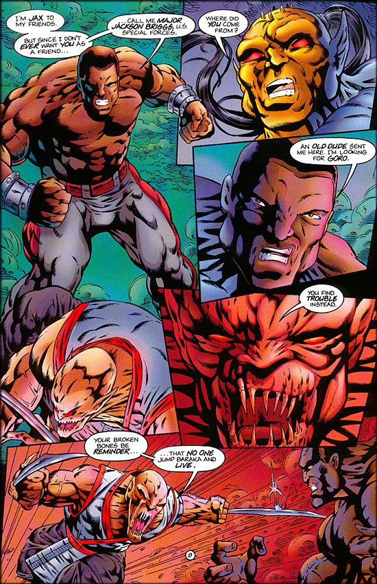 Read online Mortal Kombat: GORO, Prince of Pain comic -  Issue #3 - 9