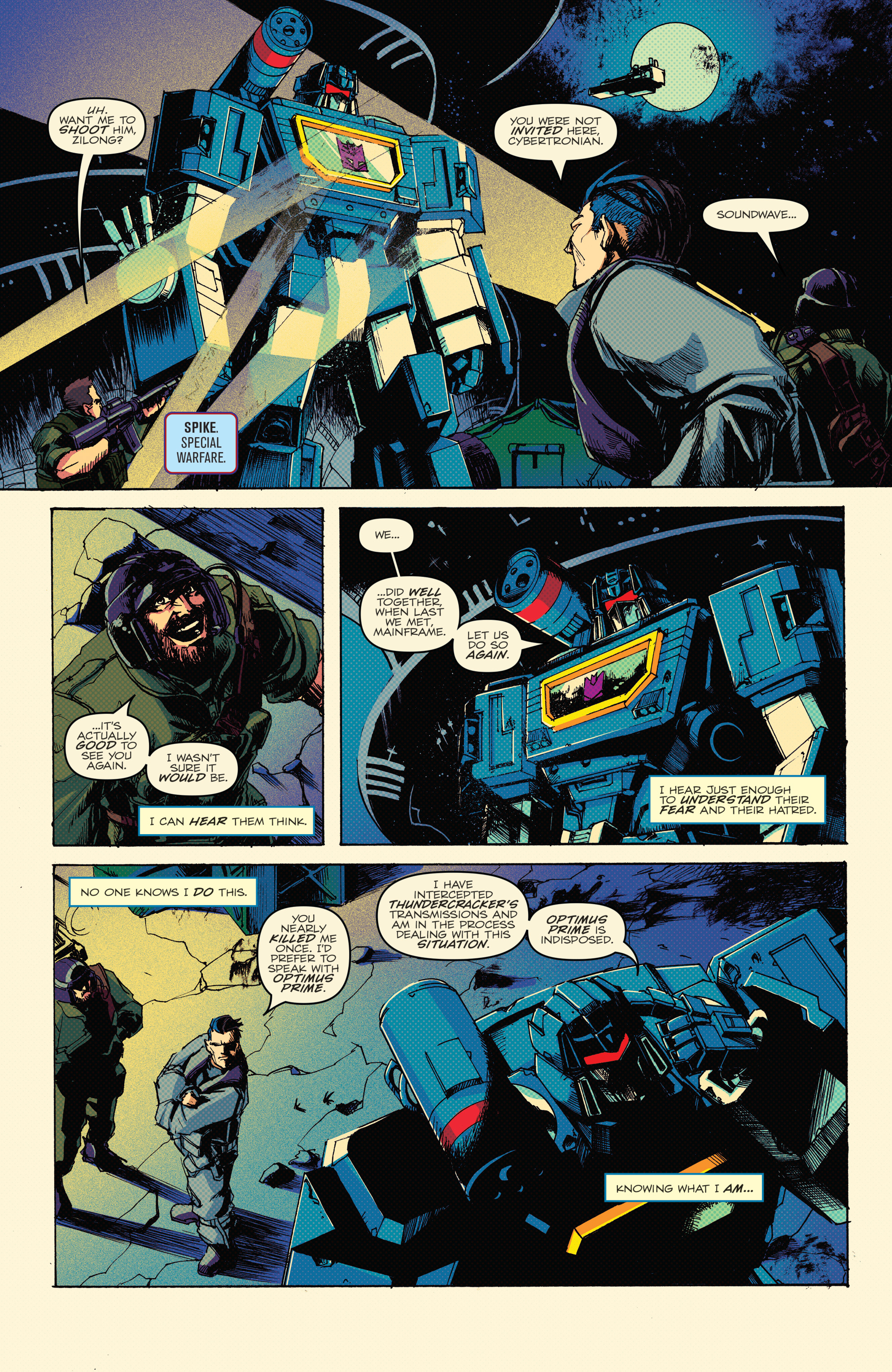 Read online Optimus Prime comic -  Issue #3 - 19