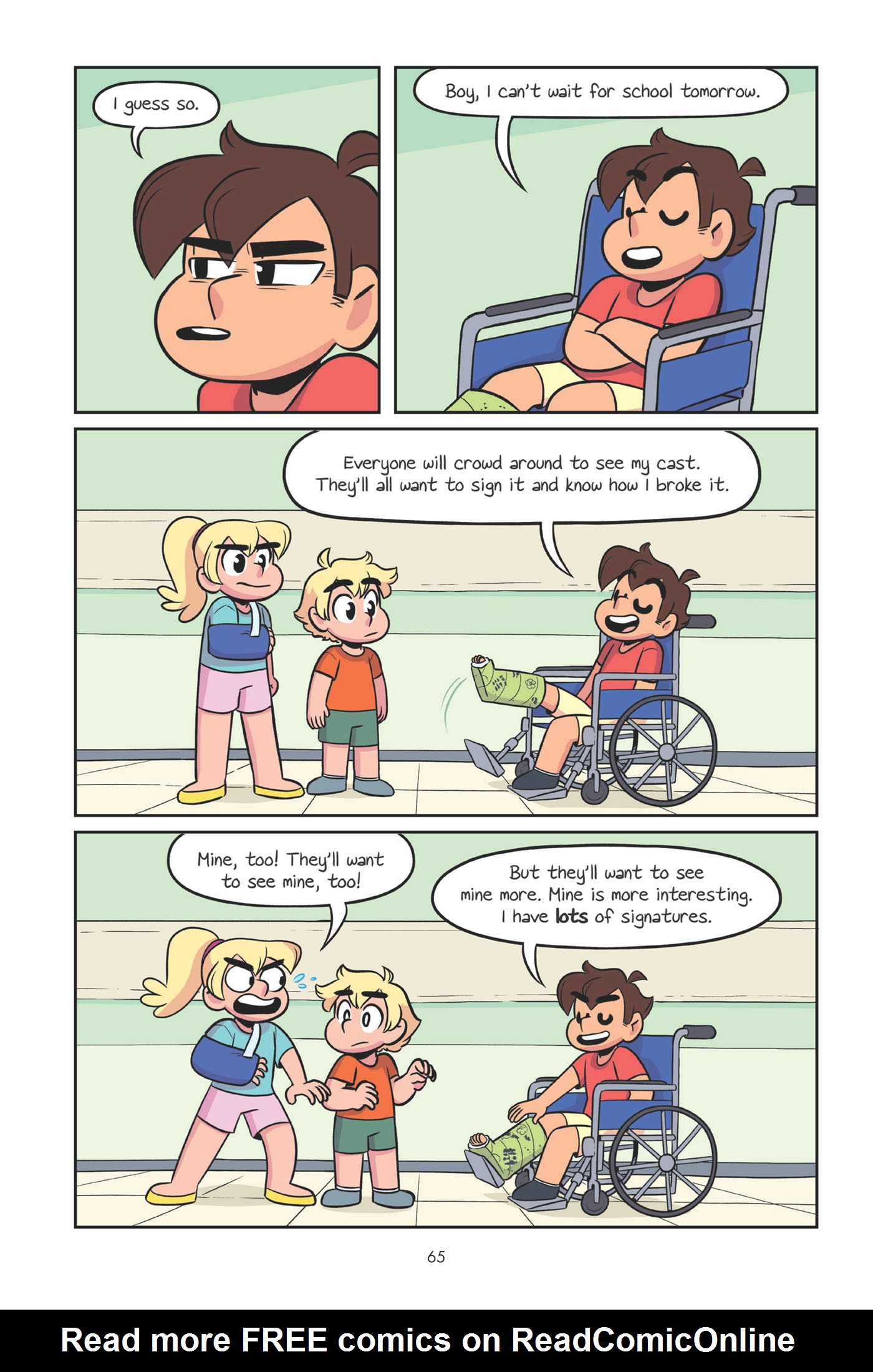 Read online Baby-Sitters Little Sister comic -  Issue #2 - 69