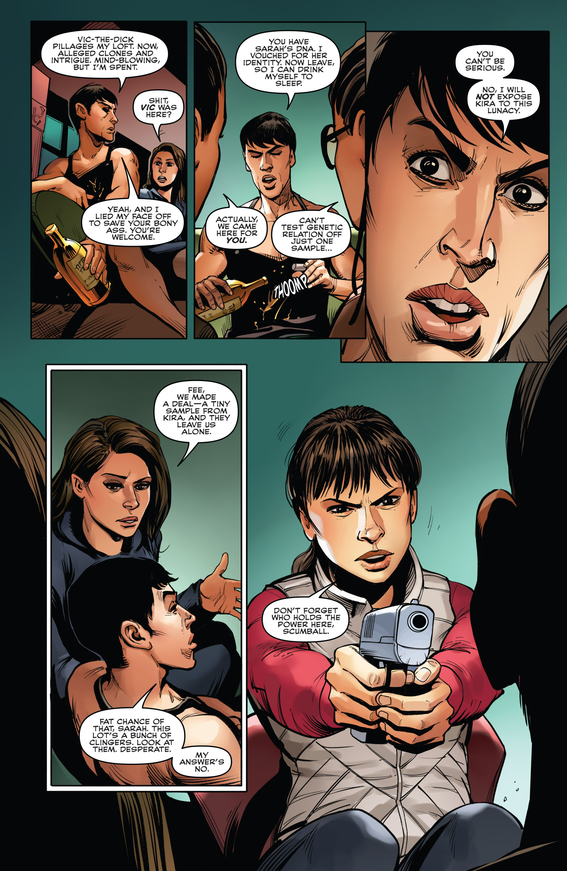 Read online Orphan Black: Deviations comic -  Issue #2 - 11