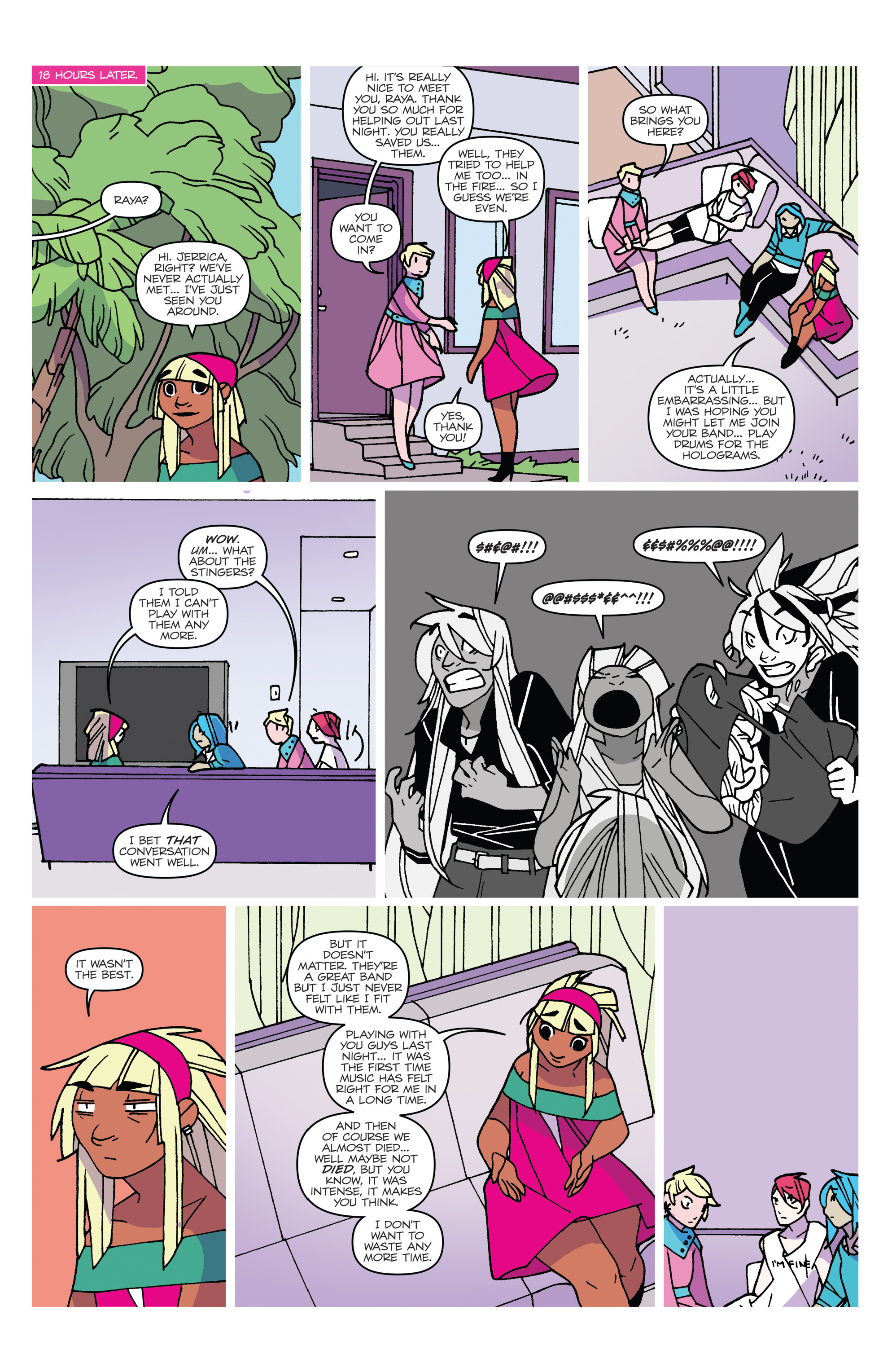 Read online Jem and The Holograms comic -  Issue #23 - 21