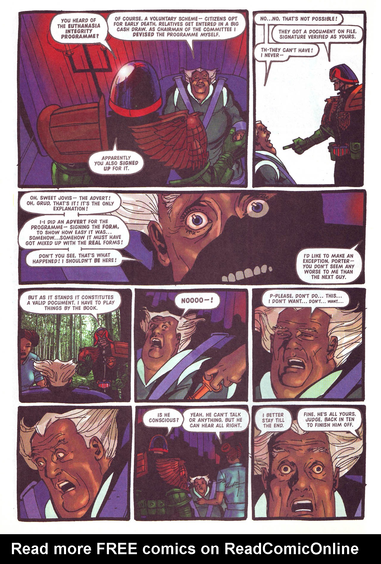 Read online Judge Dredd Megazine (vol. 3) comic -  Issue #45 - 12