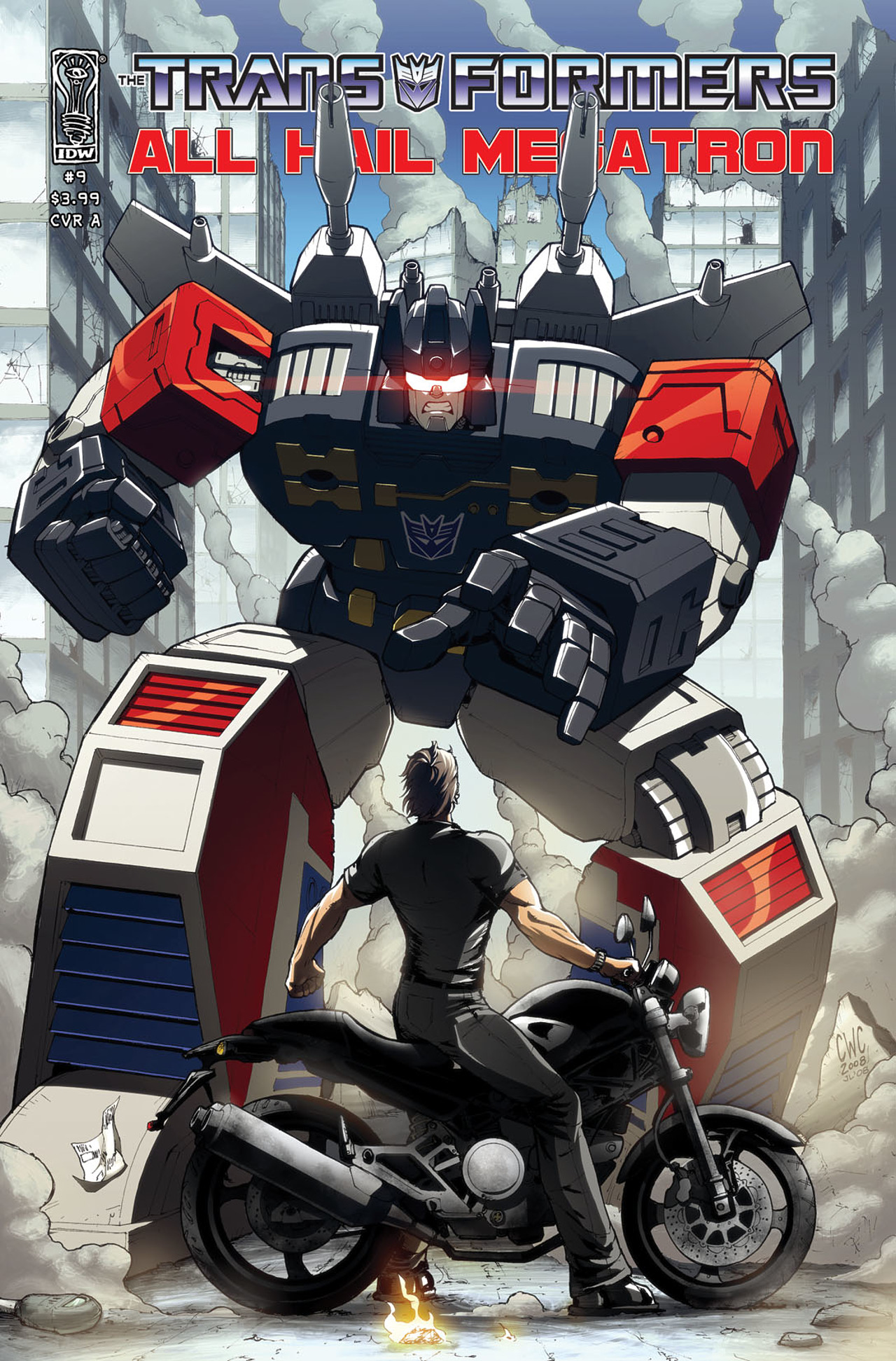 Read online The Transformers: All Hail Megatron comic -  Issue #9 - 1