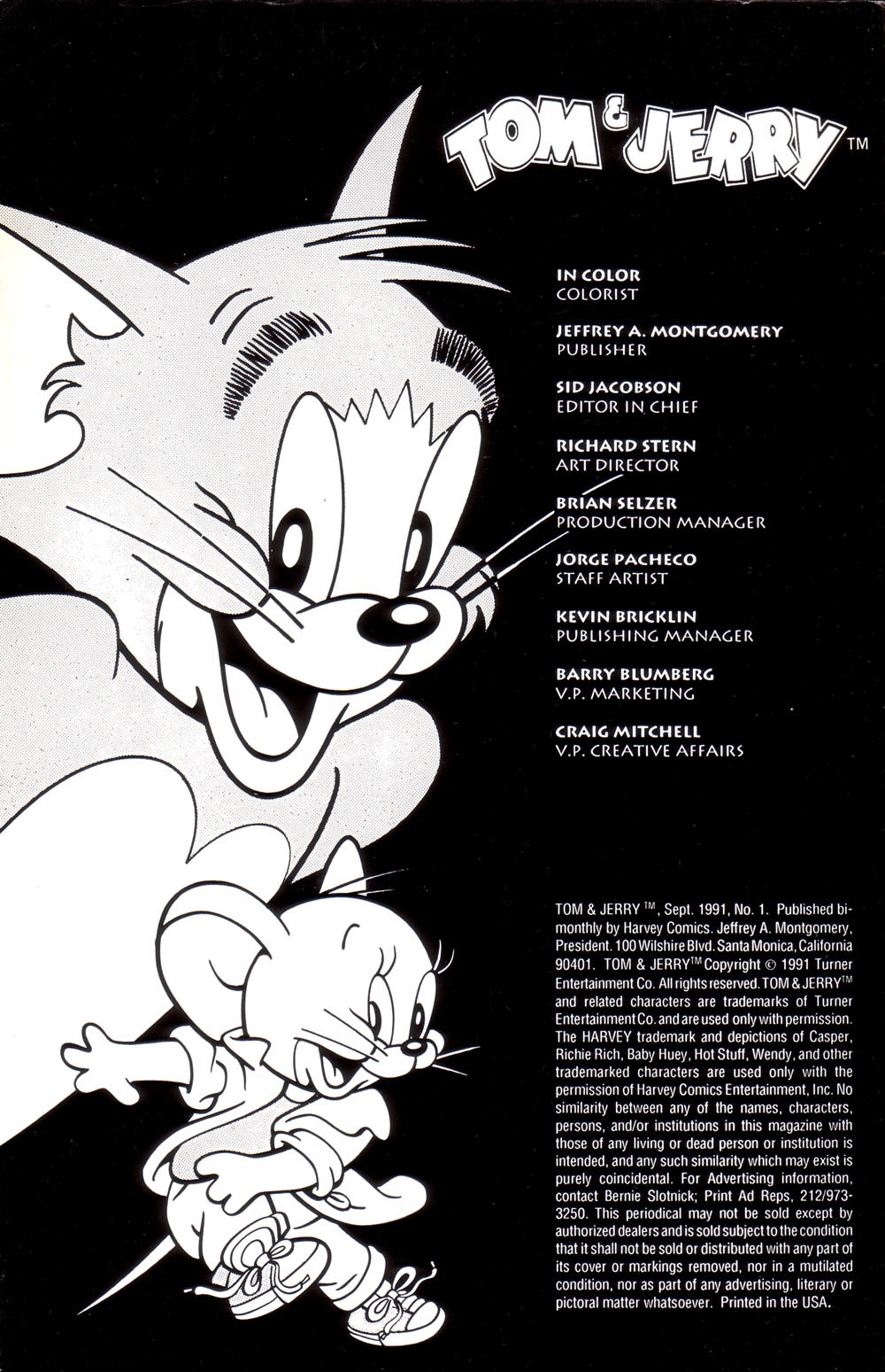Read online Tom & Jerry comic -  Issue #1 - 2