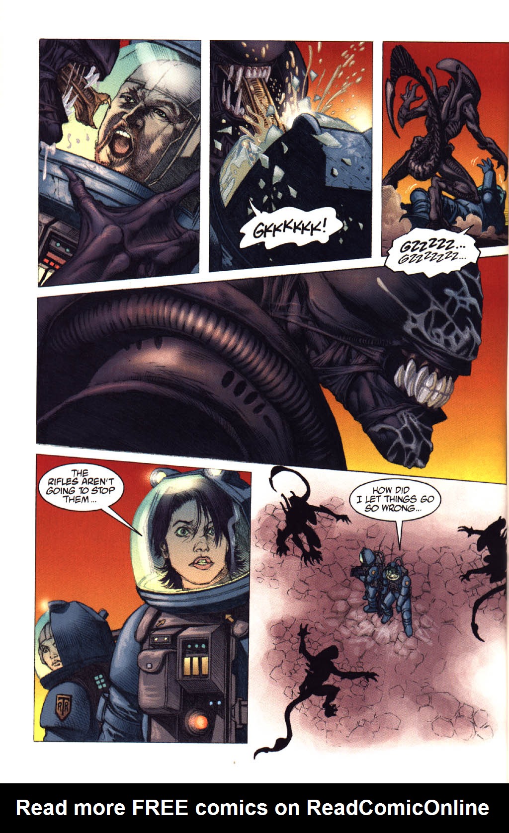 Read online Aliens: Apocalypse - The Destroying Angels comic -  Issue # TPB - 47
