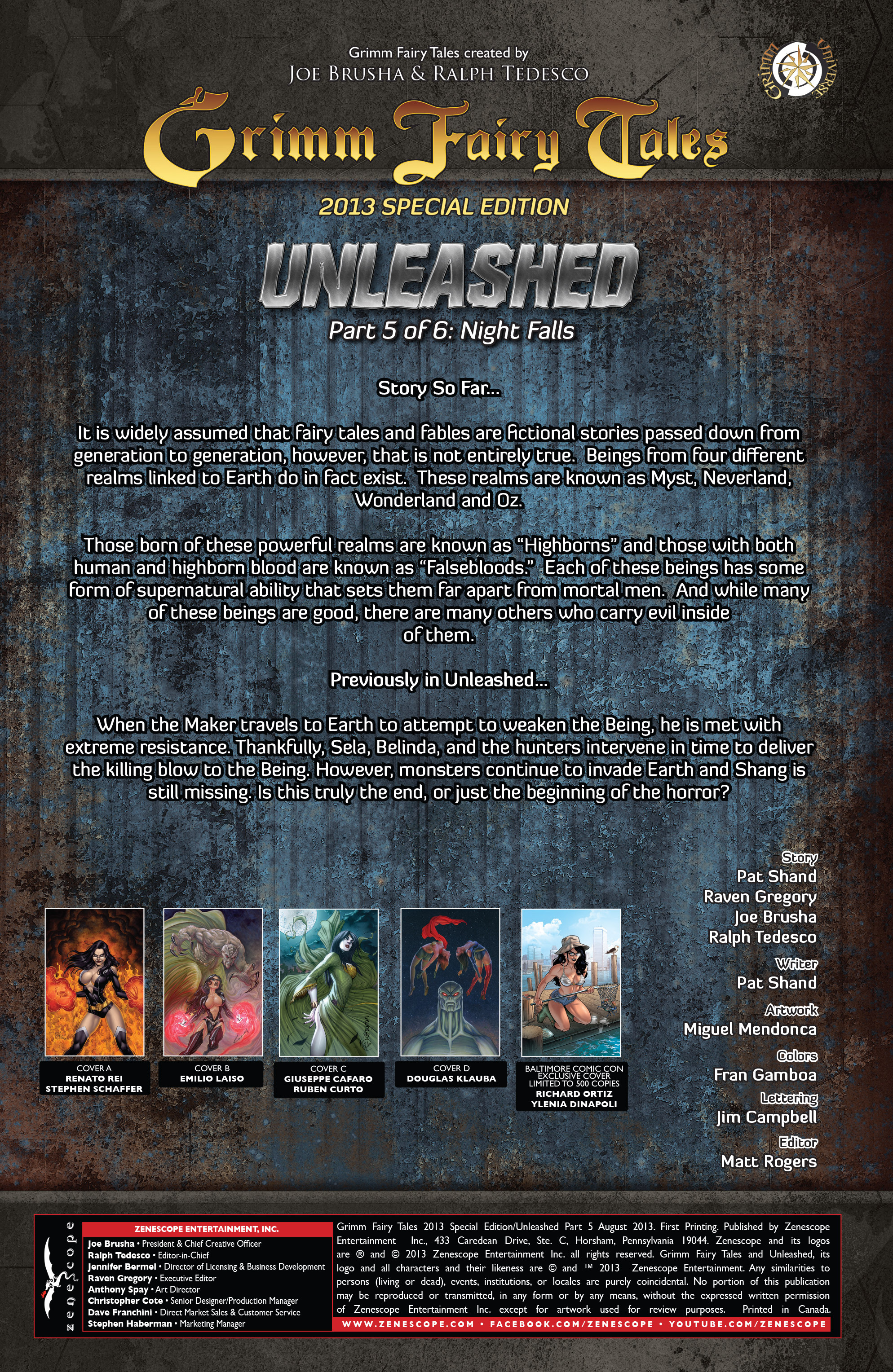 Read online Grimm Fairy Tales Unleashed (2013) comic -  Issue # TPB 2 - 39