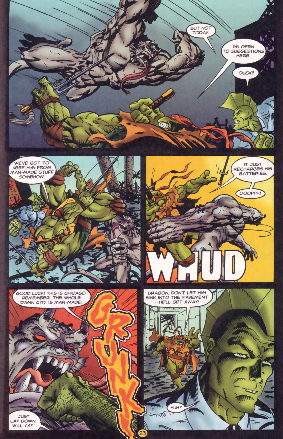 Teenage Mutant Ninja Turtles/Savage Dragon Crossover Full #1 - English 23