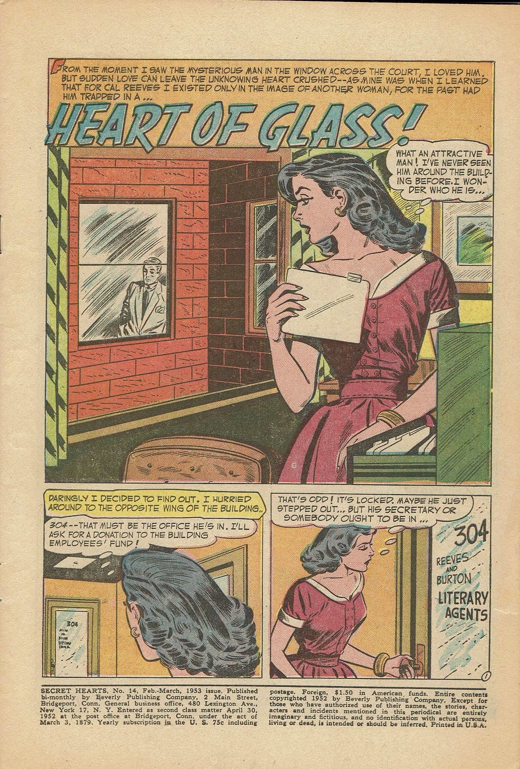 Read online Secret Hearts comic -  Issue #14 - 3