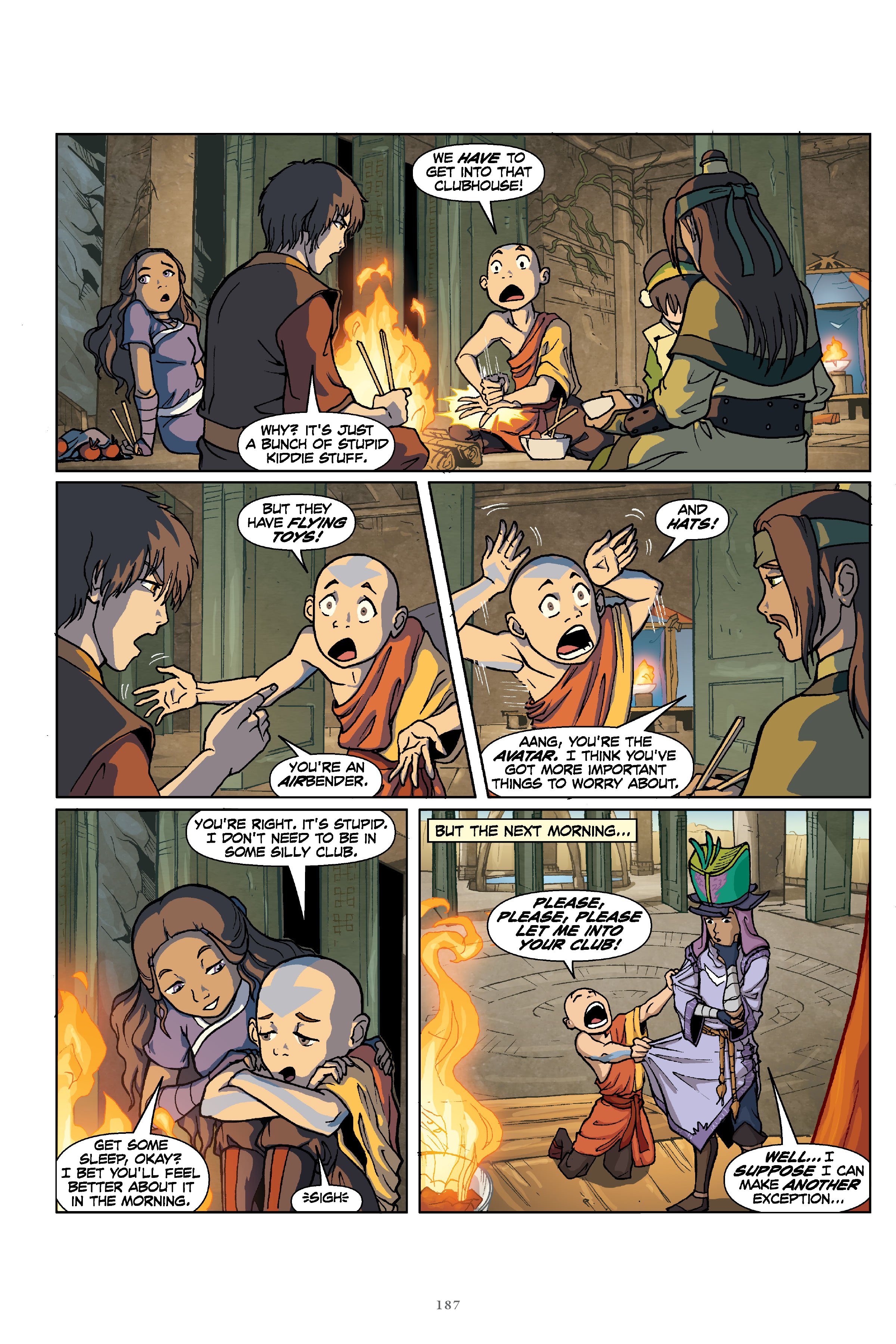 Read online Nickelodeon Avatar: The Last Airbender–The Lost Adventures & Team Avatar Tales Library Edition comic -  Issue # TPB (Part 2) - 88
