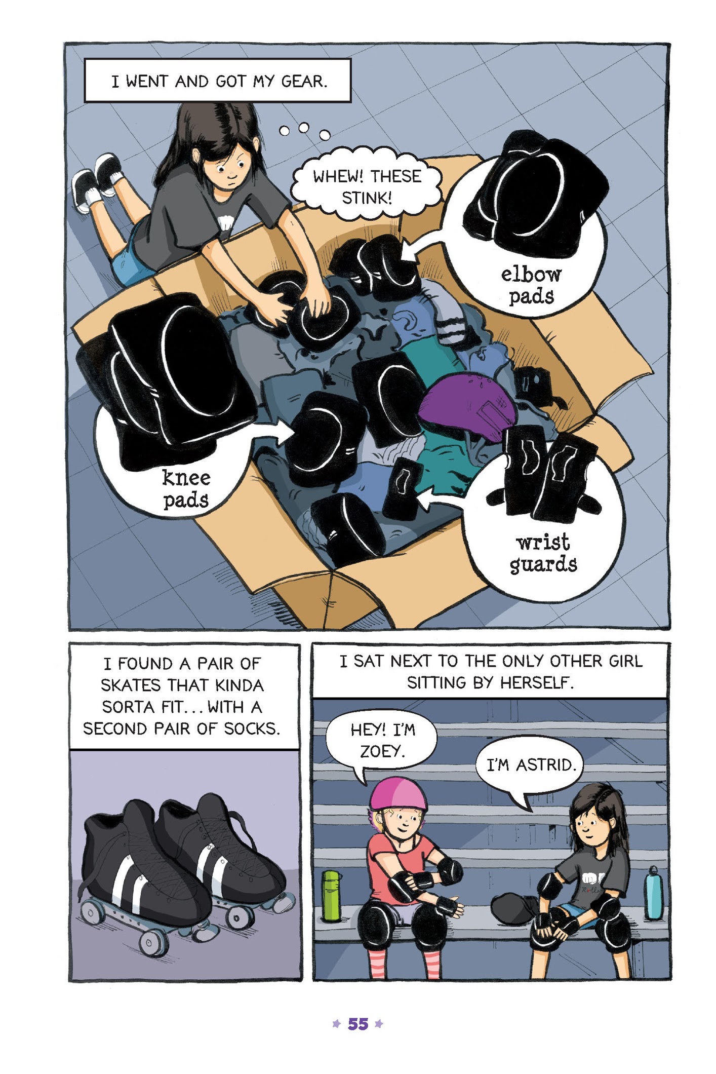 Read online Roller Girl comic -  Issue # TPB (Part 1) - 52