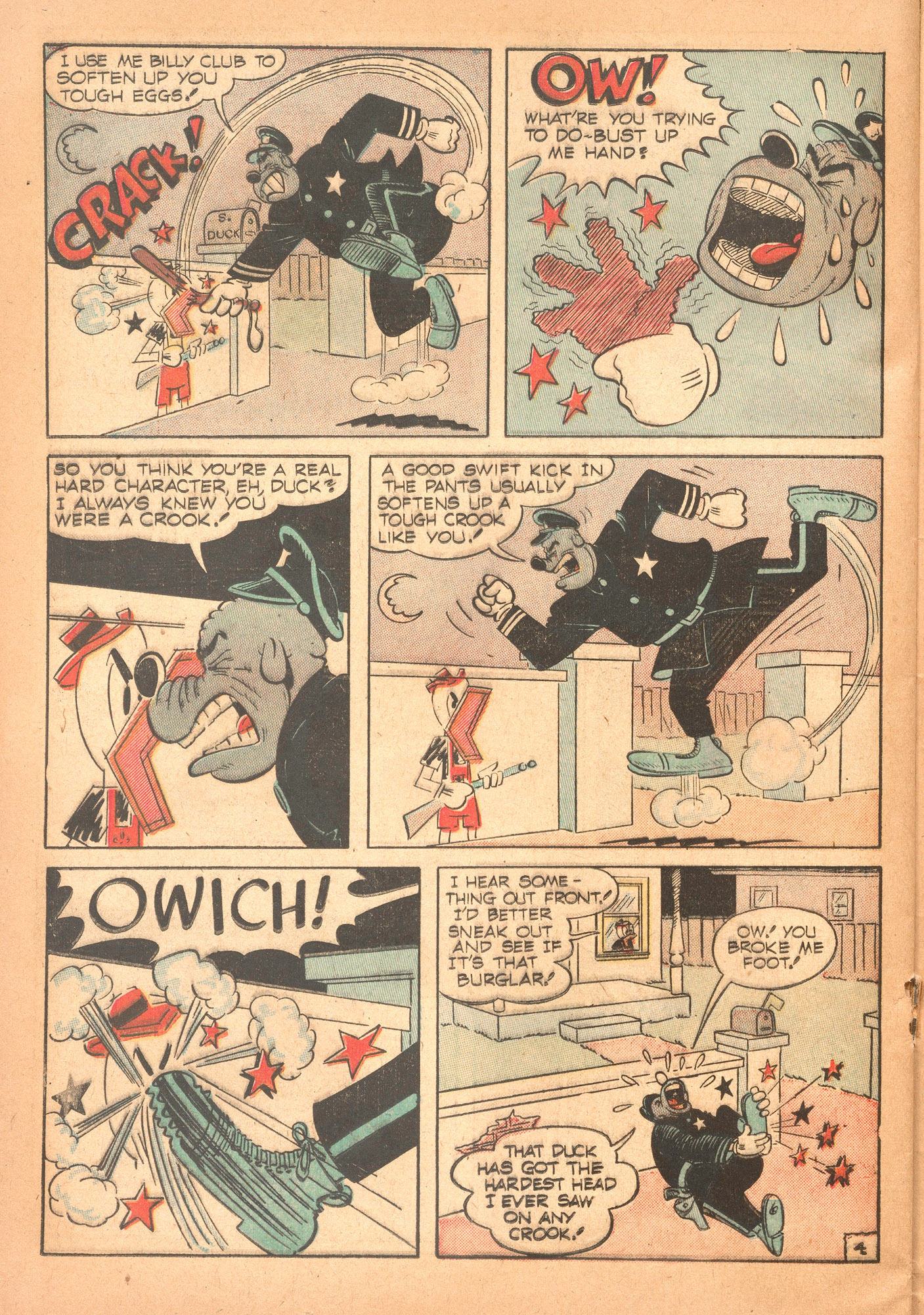 Read online Super Duck Comics comic -  Issue #39 - 36