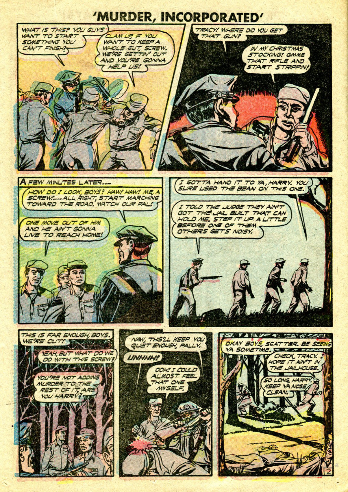 Read online Murder Incorporated (1948) comic -  Issue #6 - 24