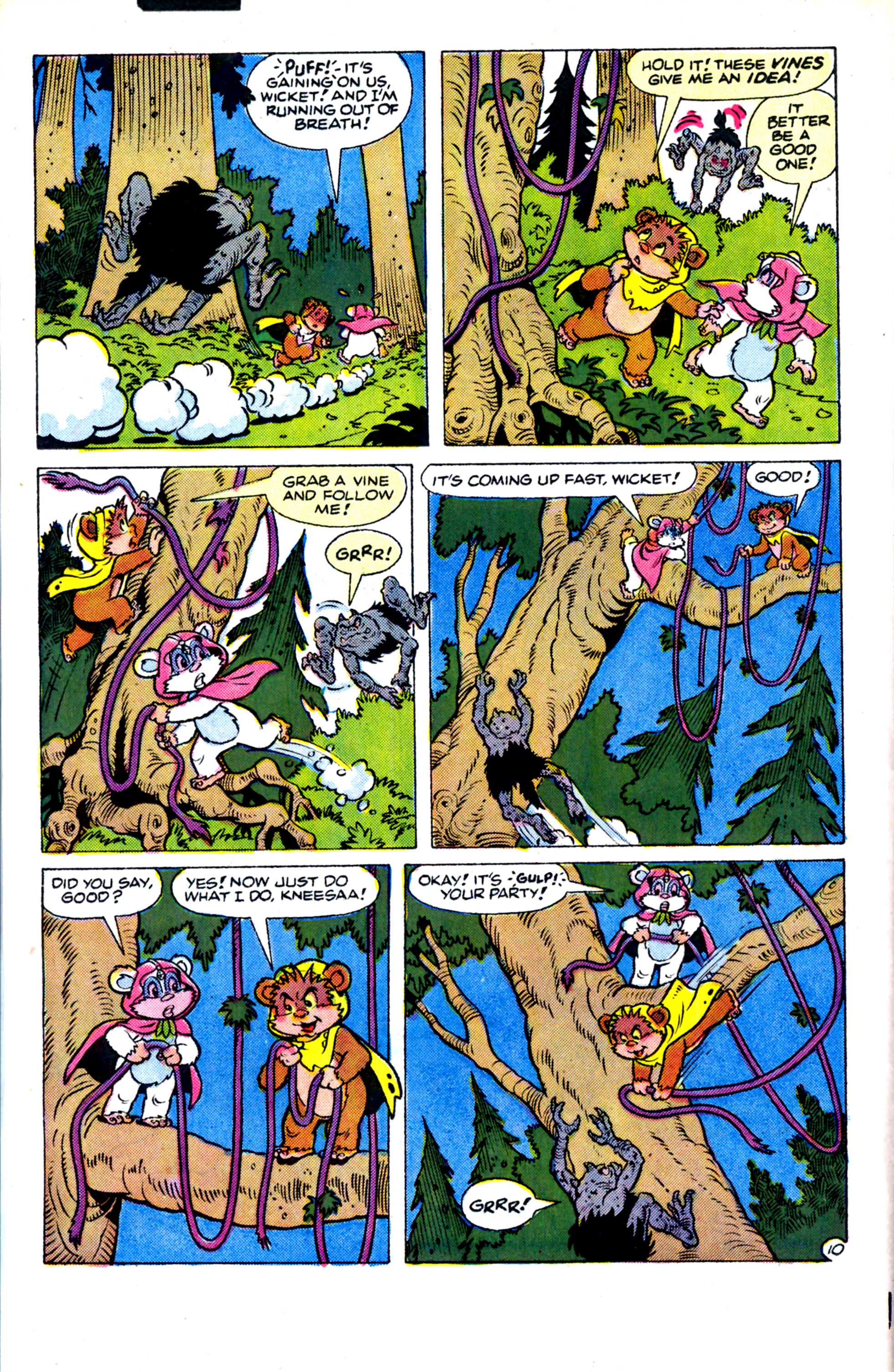 Read online Ewoks (1987) comic -  Issue #12 - 11