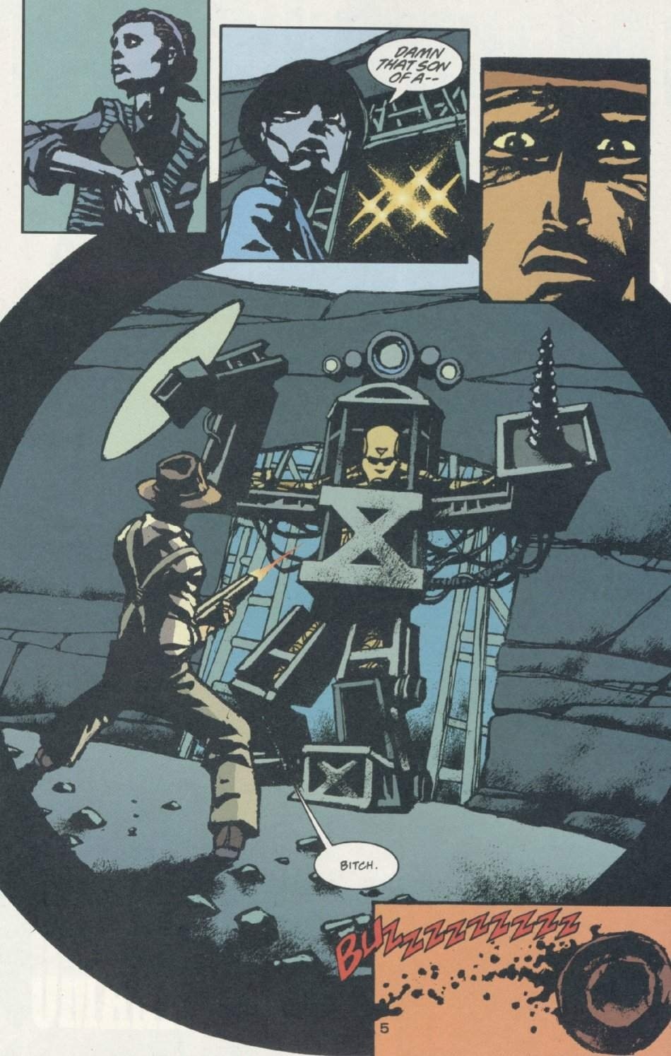 Read online Weird Western Tales (2001) comic -  Issue #3 - 7