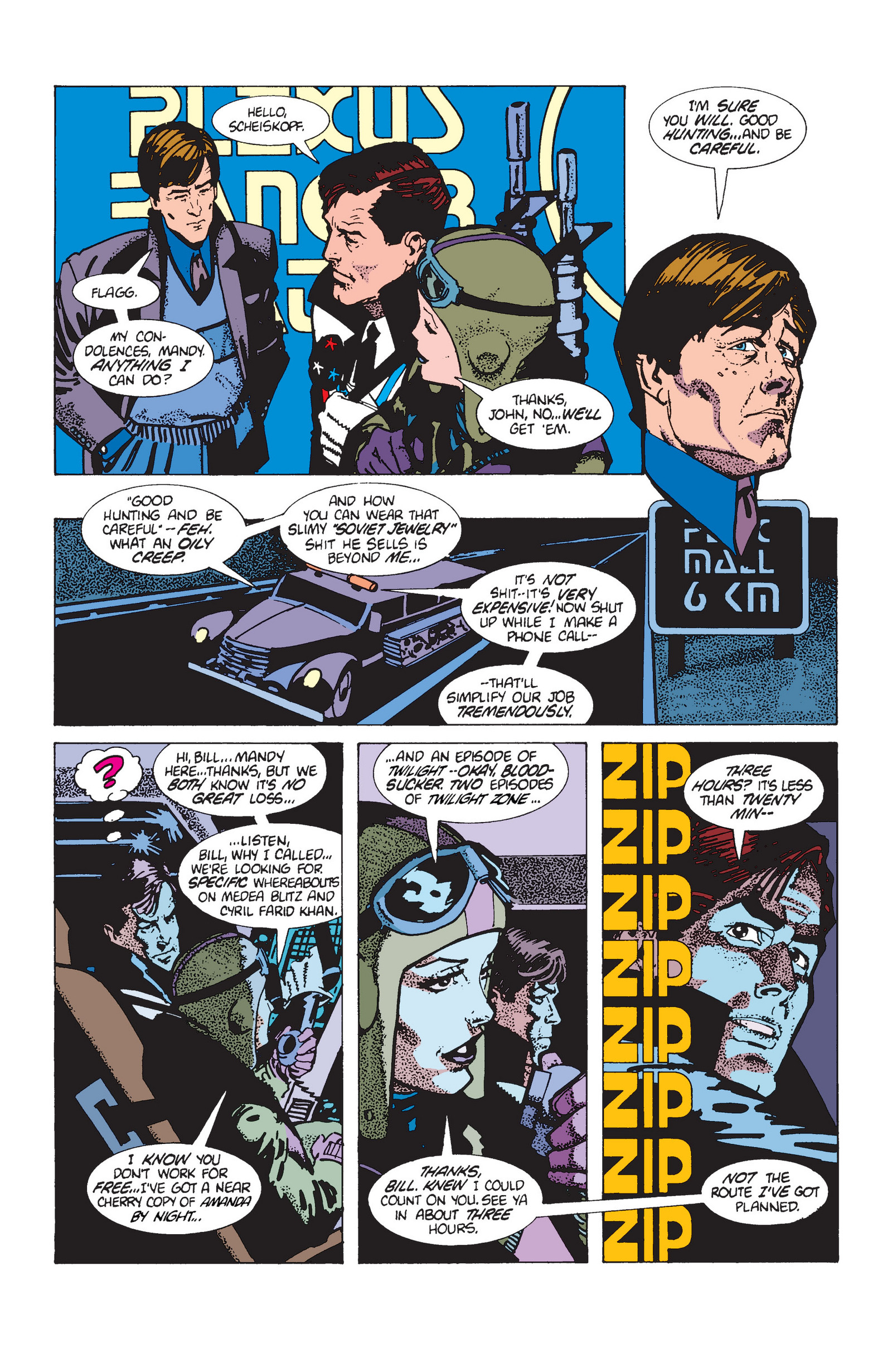 Read online American Flagg! comic -  Issue # _Definitive Collection (Part 1) - 87