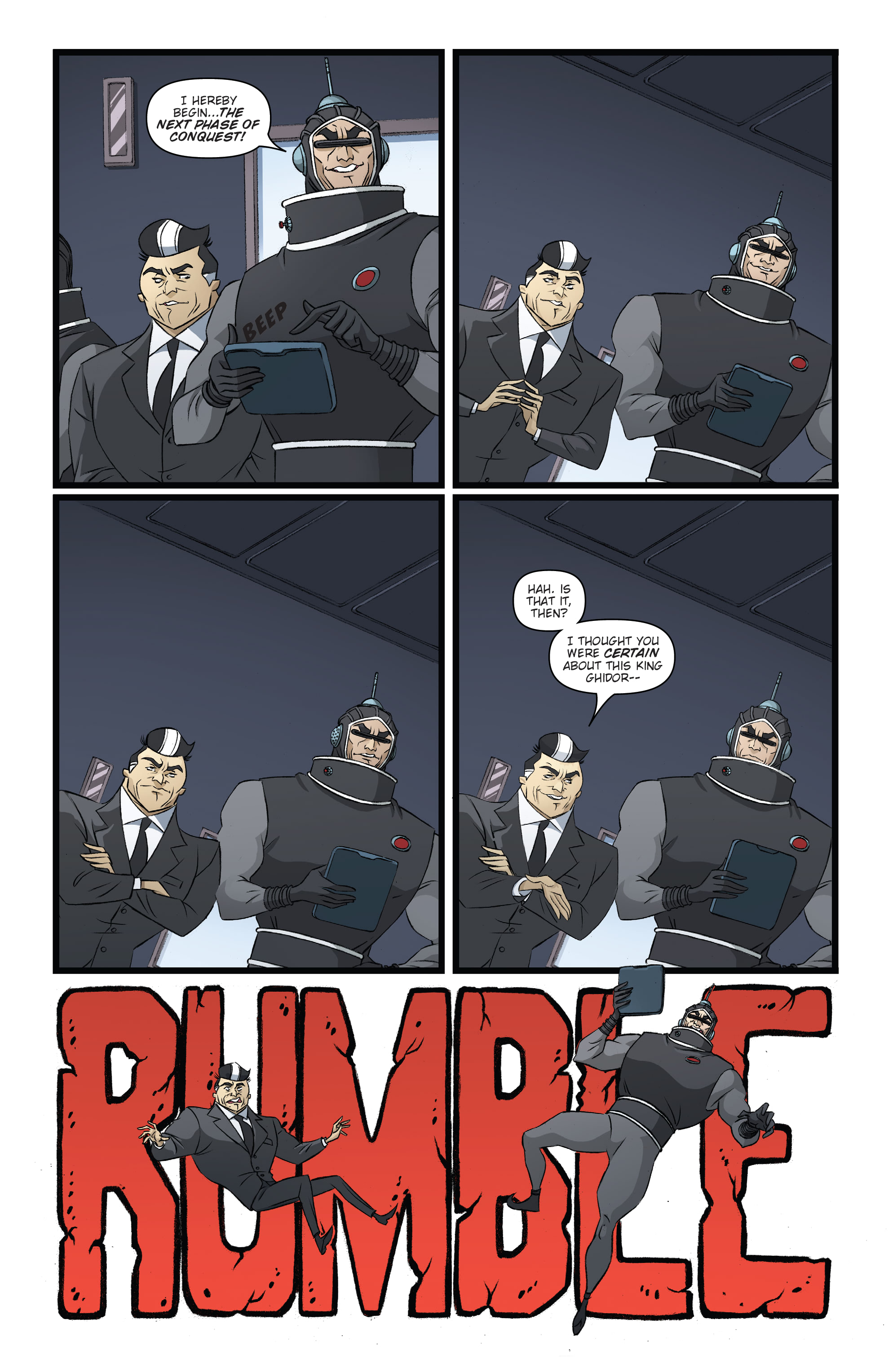 Read online Godzilla: Monsters & Protectors - All Hail the King! comic -  Issue #3 - 5