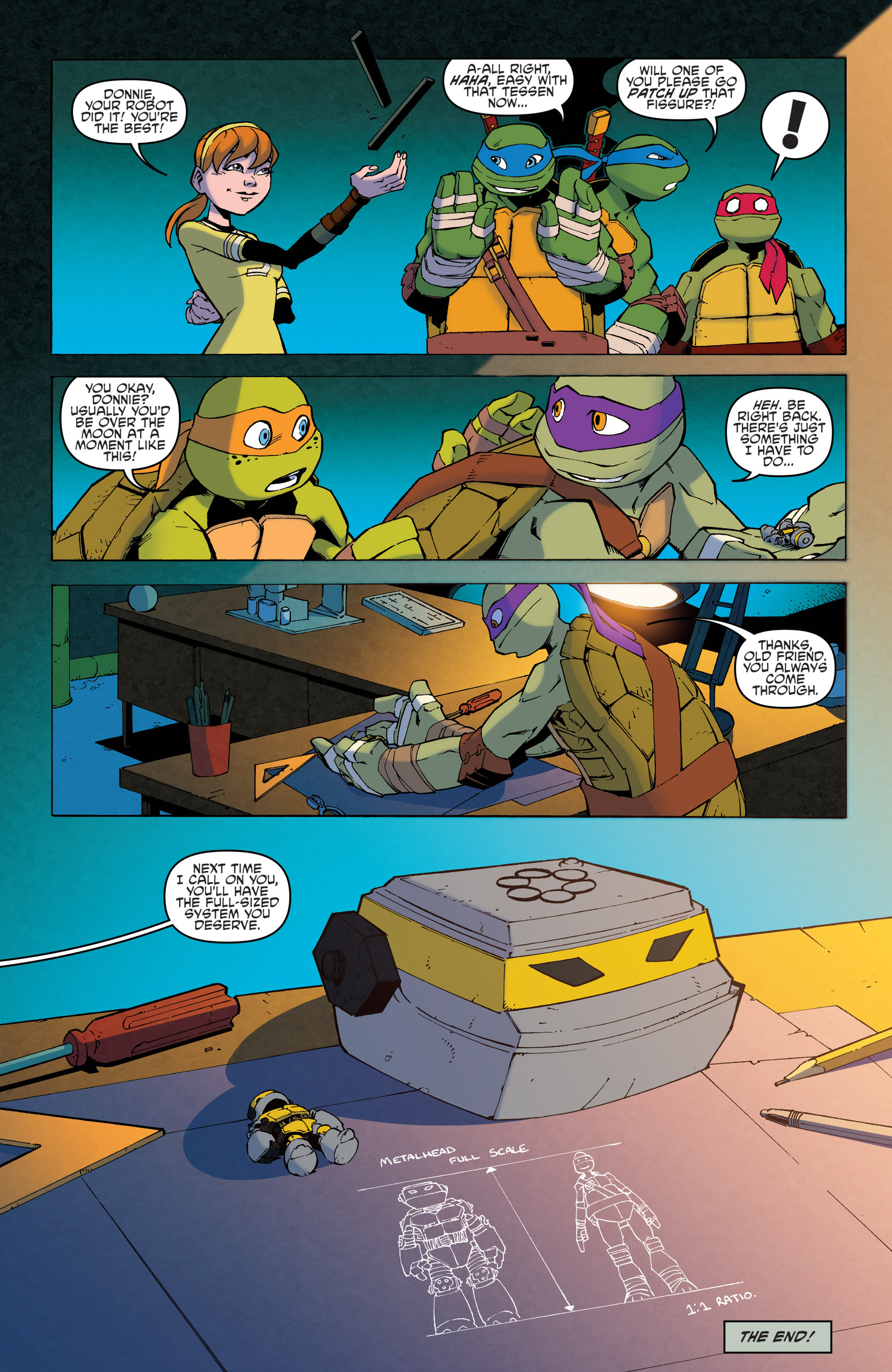 Read online Teenage Mutant Ninja Turtles Amazing Adventures comic -  Issue #9 - 22