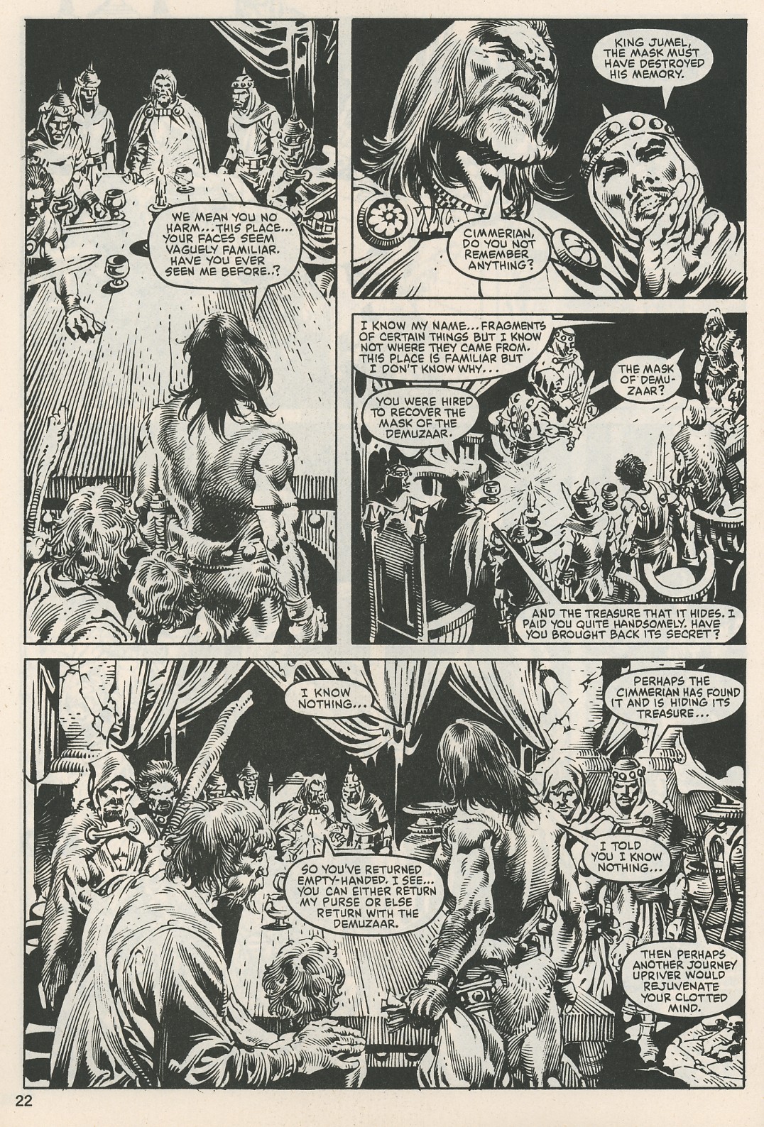 Read online The Savage Sword Of Conan comic -  Issue #114 - 22