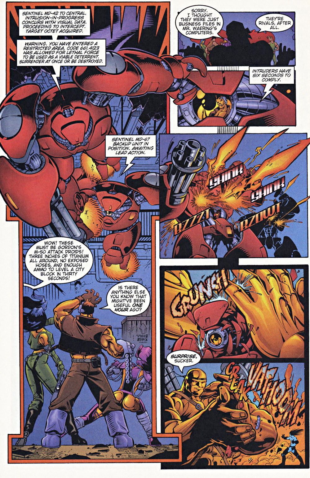 Read online Wetworks comic -  Issue #20 - 8