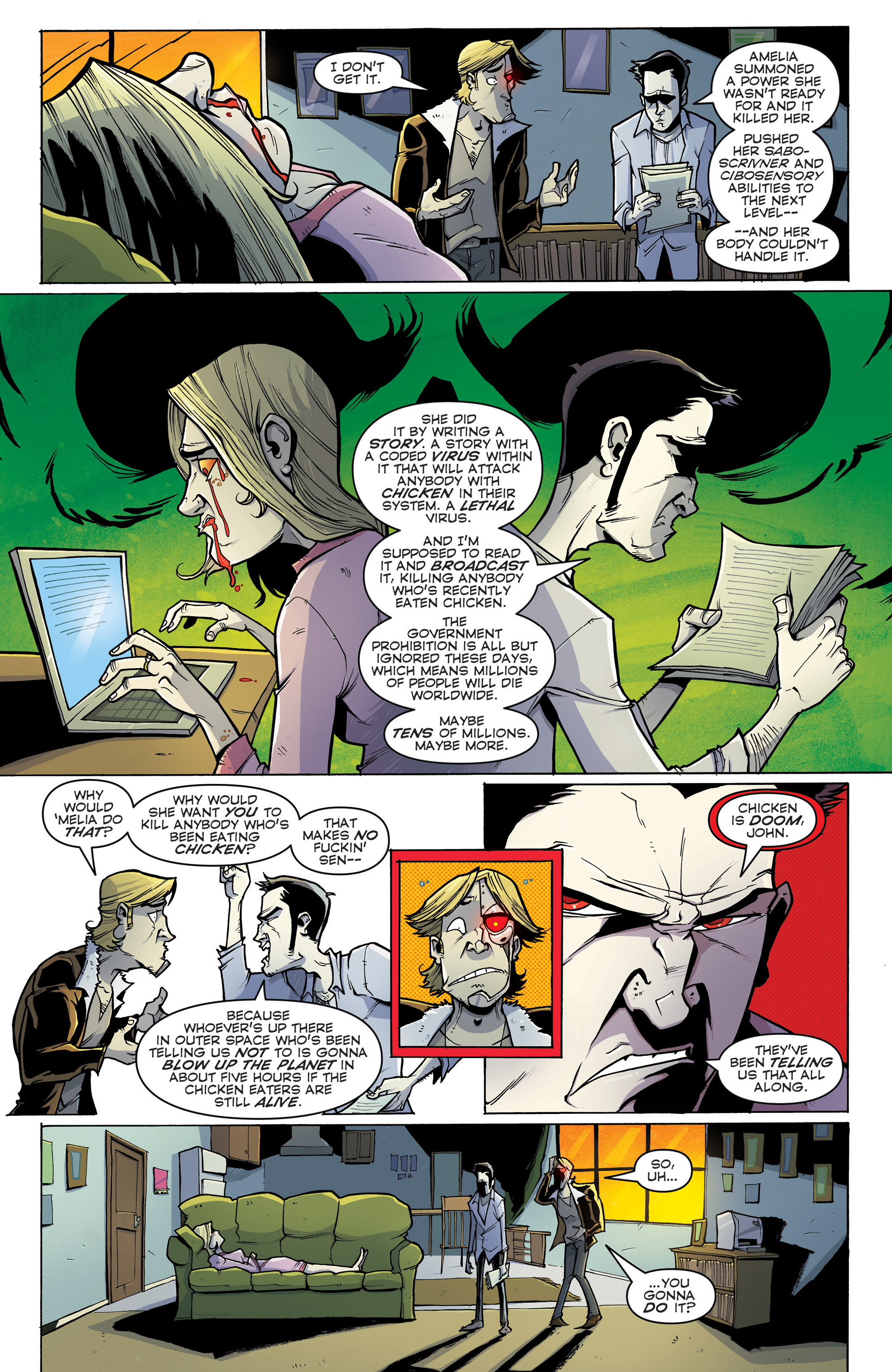 Read online Chew comic -  Issue #59 - 6