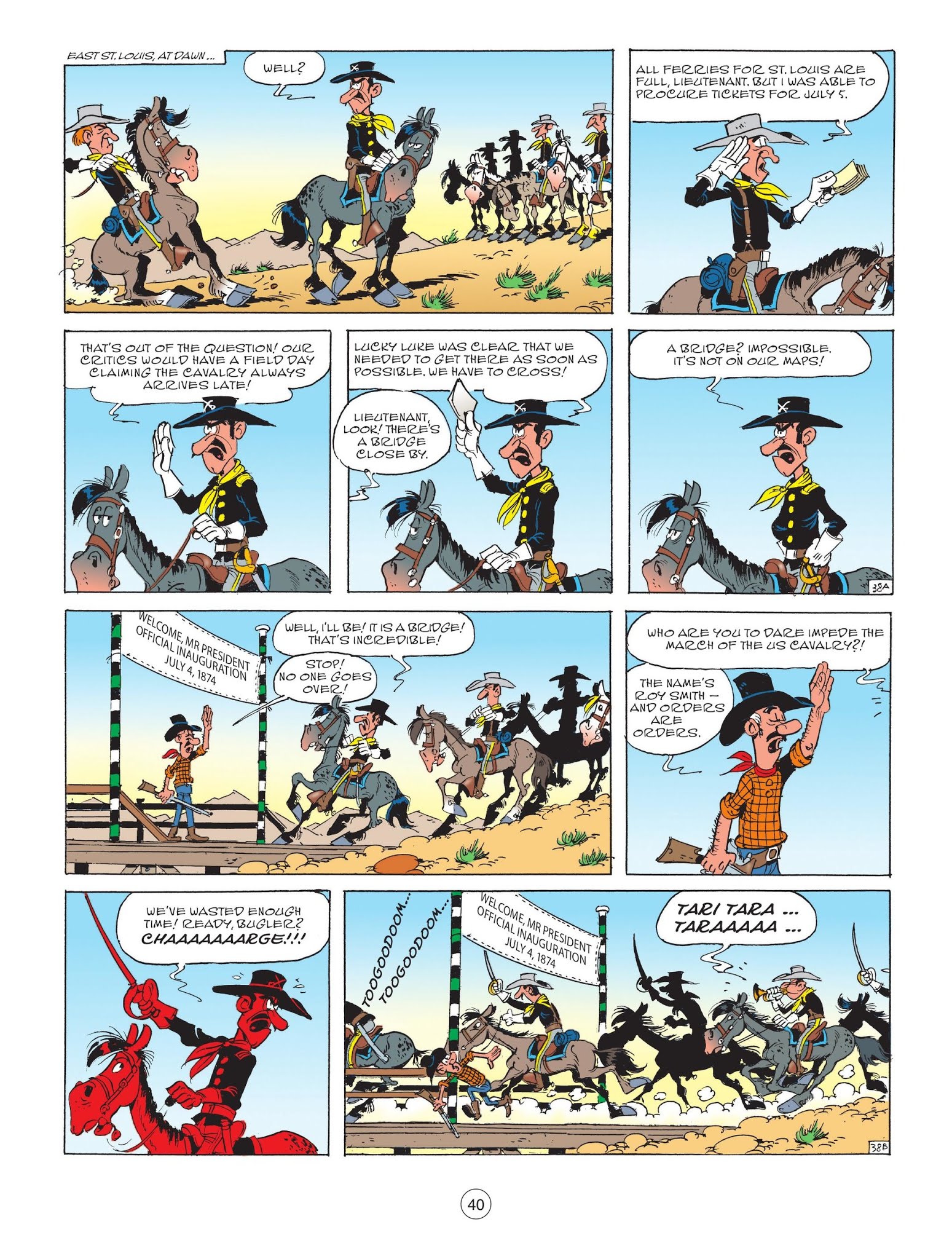 Read online A Lucky Luke Adventure comic -  Issue #68 - 41