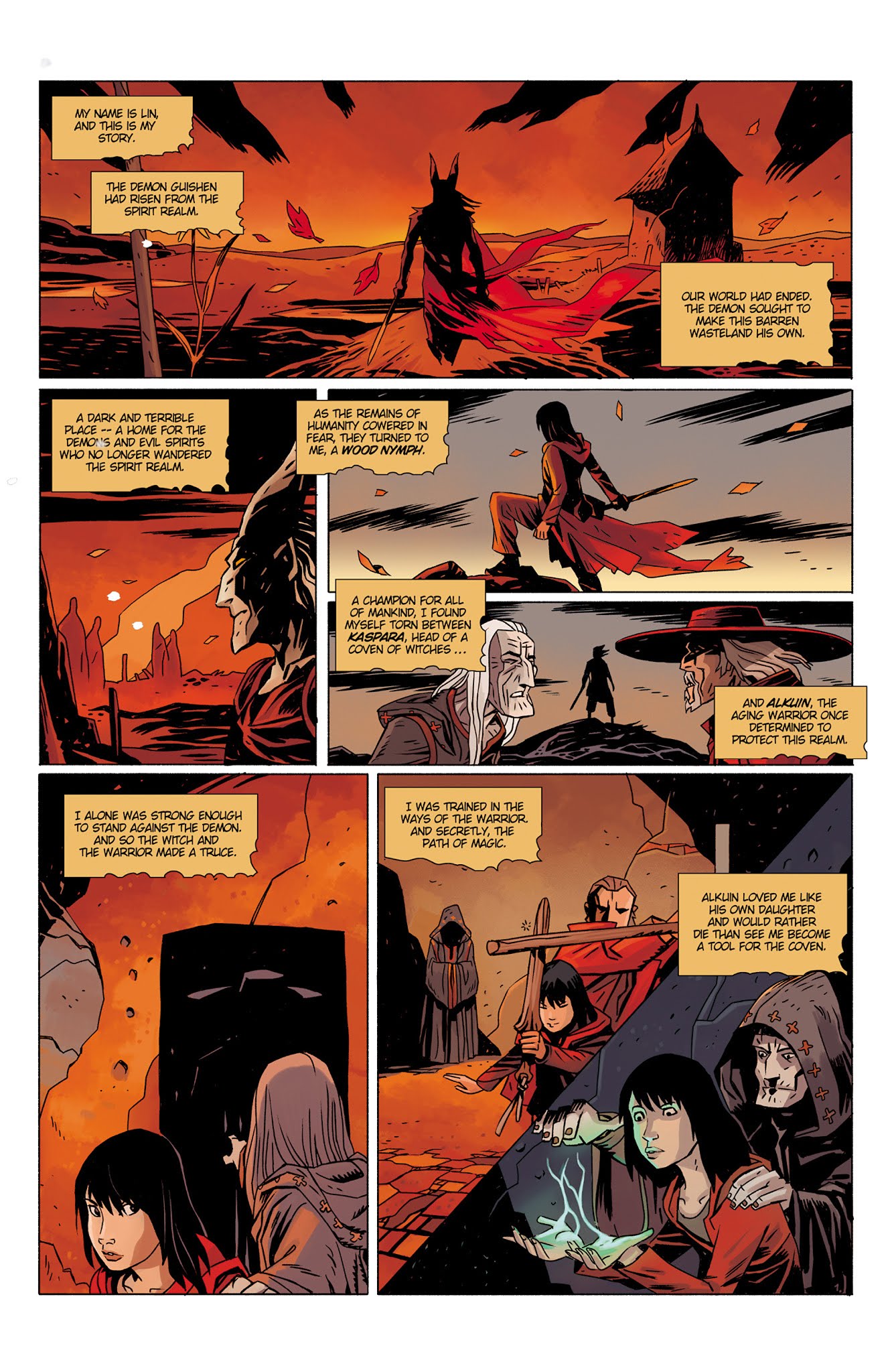 Read online The Portent: Ashes comic -  Issue # TPB - 6