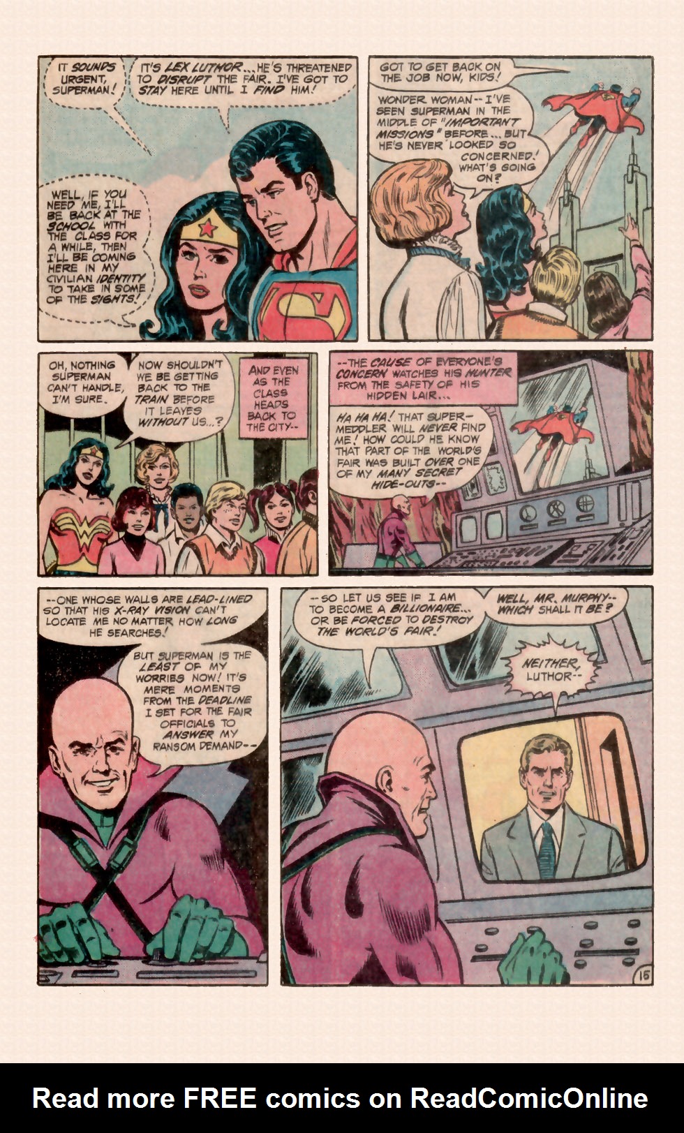 Read online Superman in "The Computer Masters of Metropolis" comic -  Issue # Full - 17