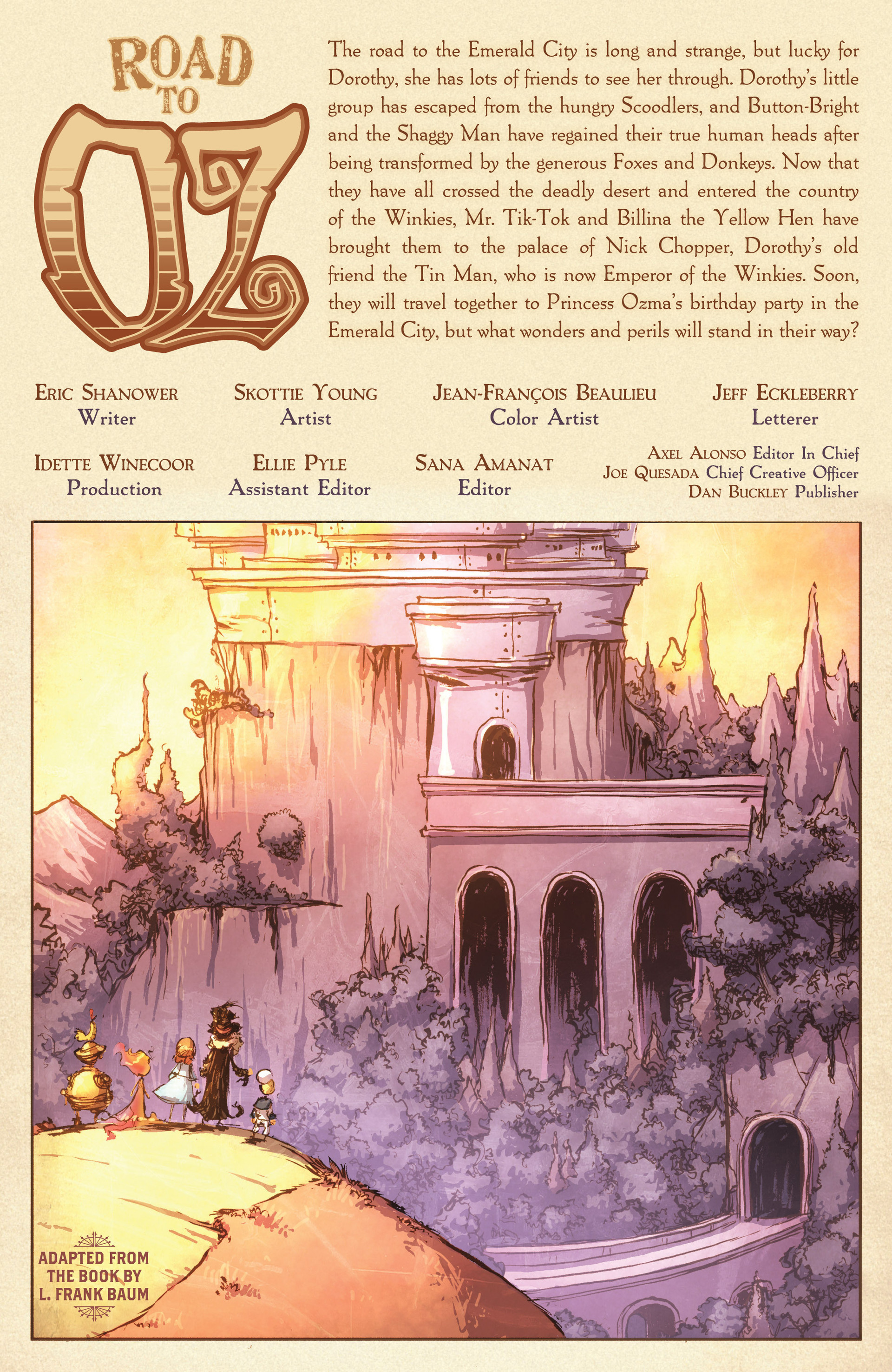 Read online Road To Oz comic -  Issue #5 - 2