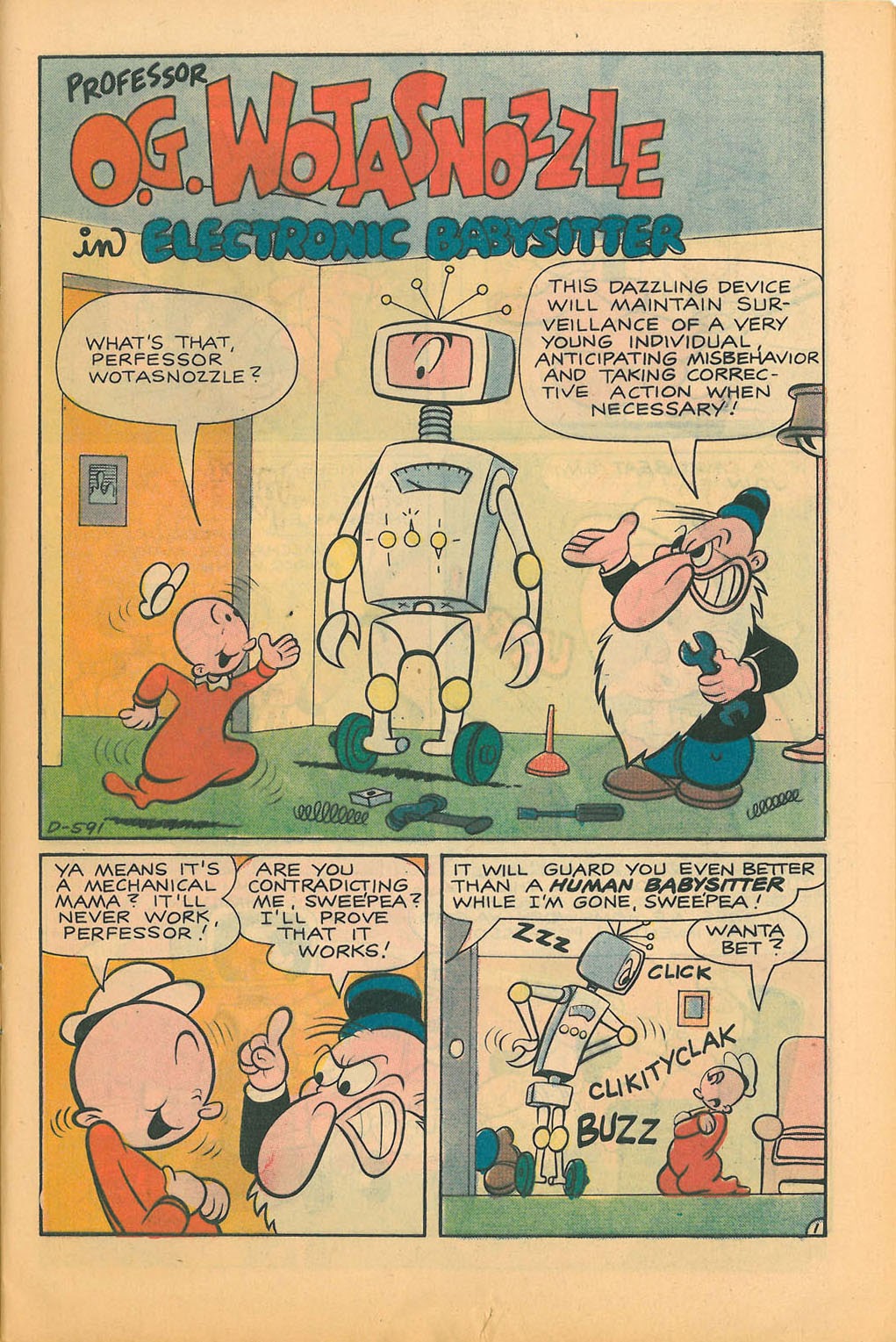 Read online Popeye (1948) comic -  Issue #105 - 9