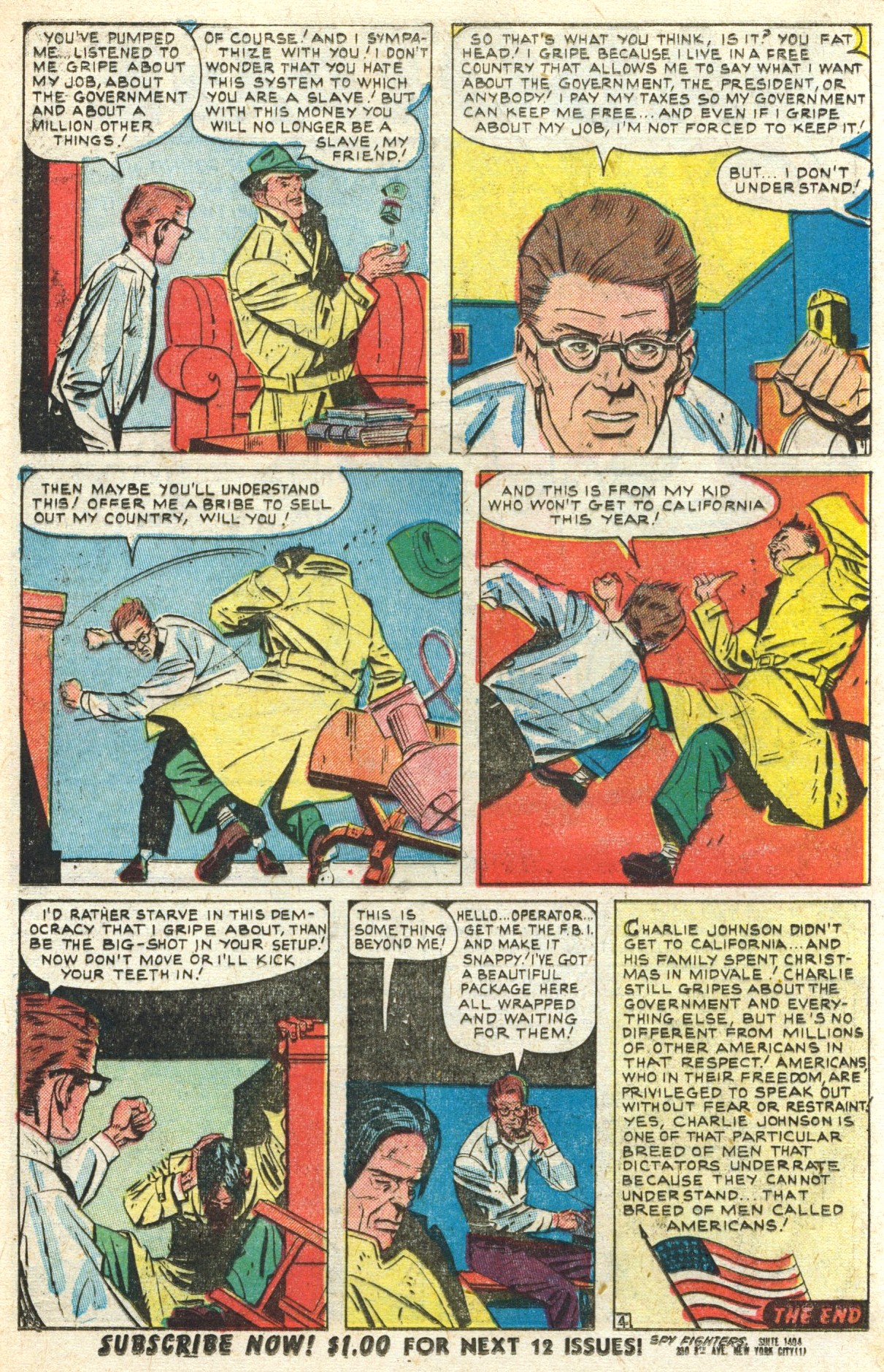 Read online Spy Fighters comic -  Issue #3 - 25