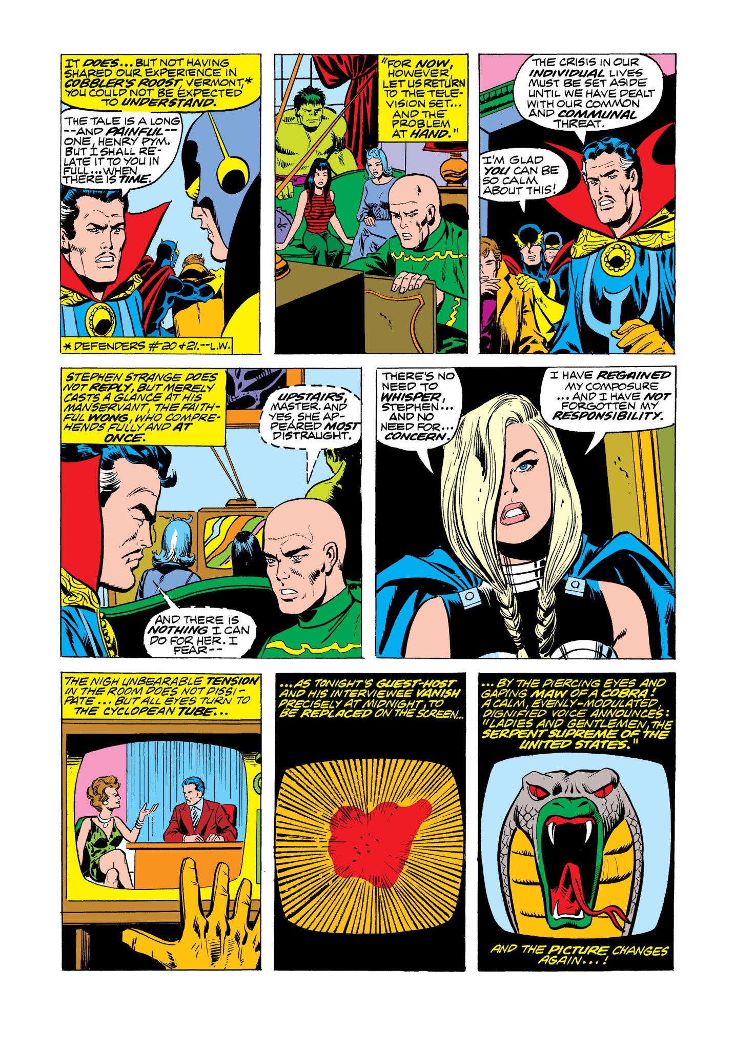 Read online Marvel Masterworks: The Defenders comic -  Issue # TPB 4 (Part 1) - 34