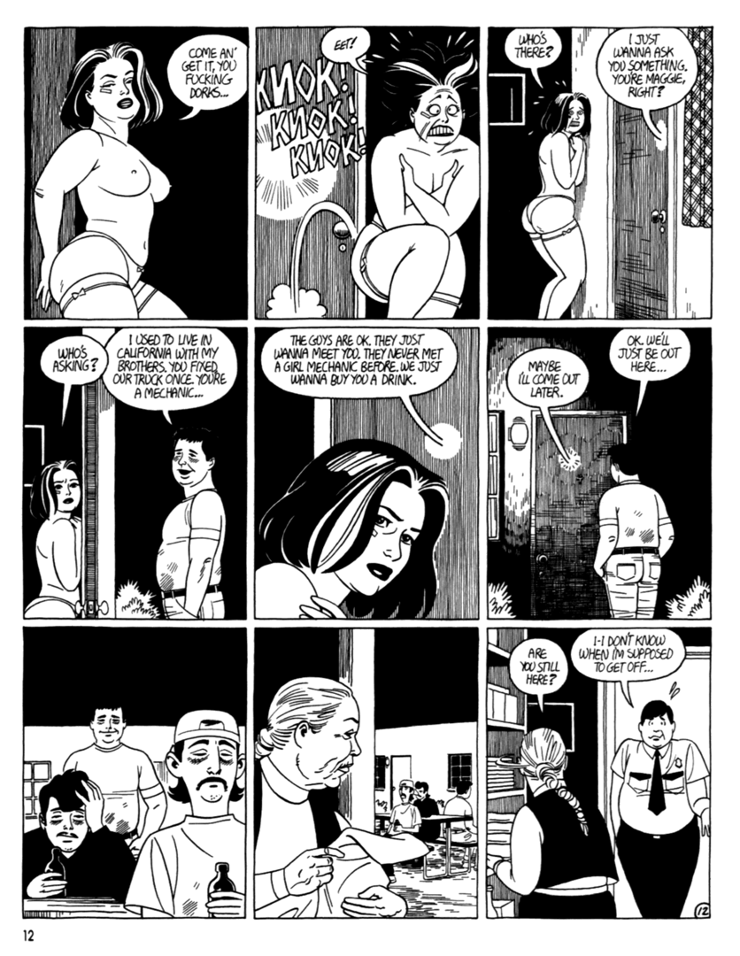 Read online Love and Rockets (1982) comic -  Issue #40 - 14