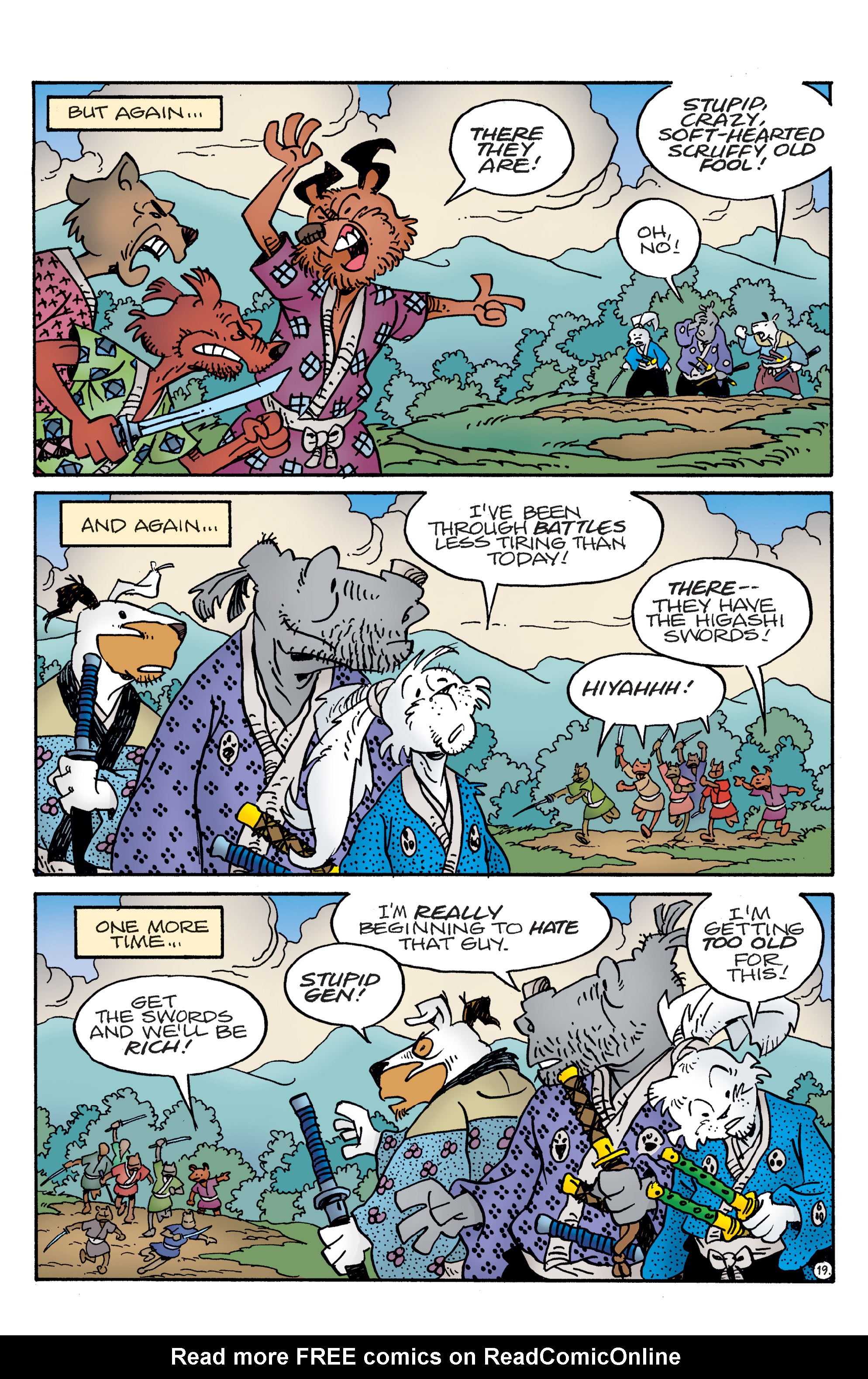 Read online Usagi Yojimbo (2019) comic -  Issue #7 - 21