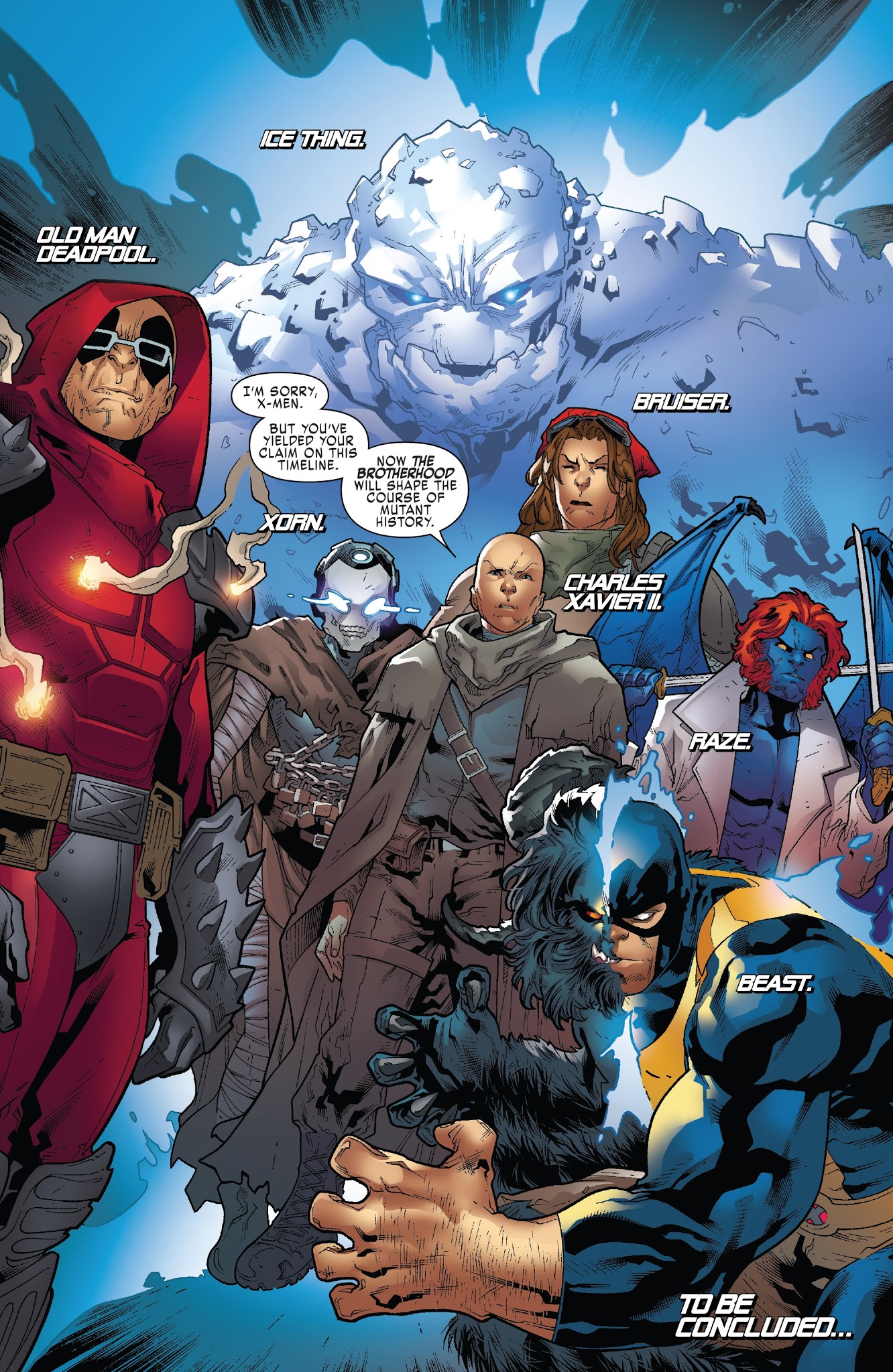 Read online X-Men: Blue comic -  Issue #19 - 19