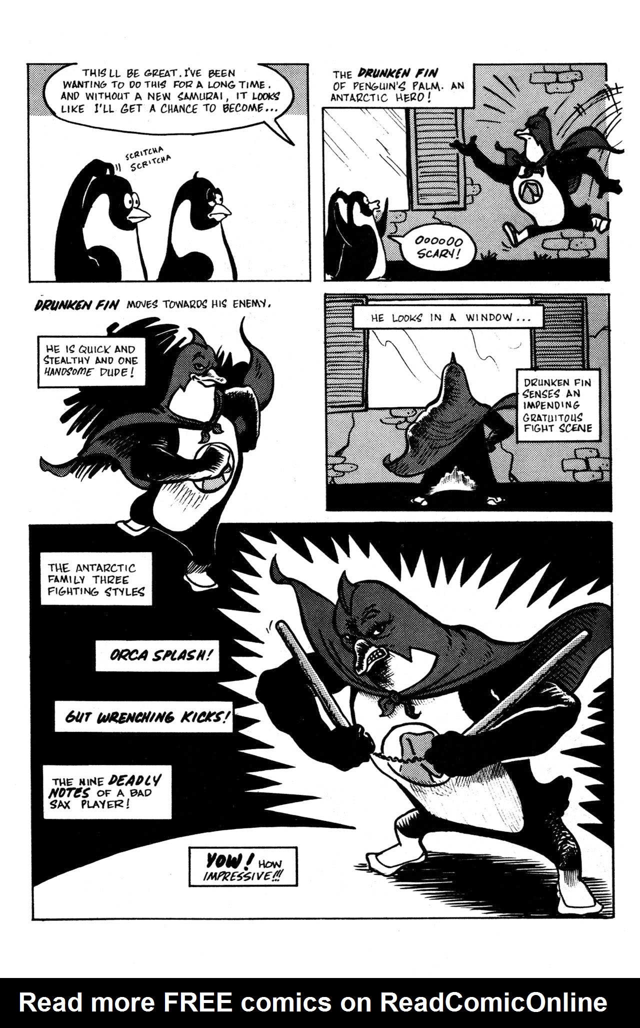 Read online Samurai Penguin comic -  Issue #8 - 19