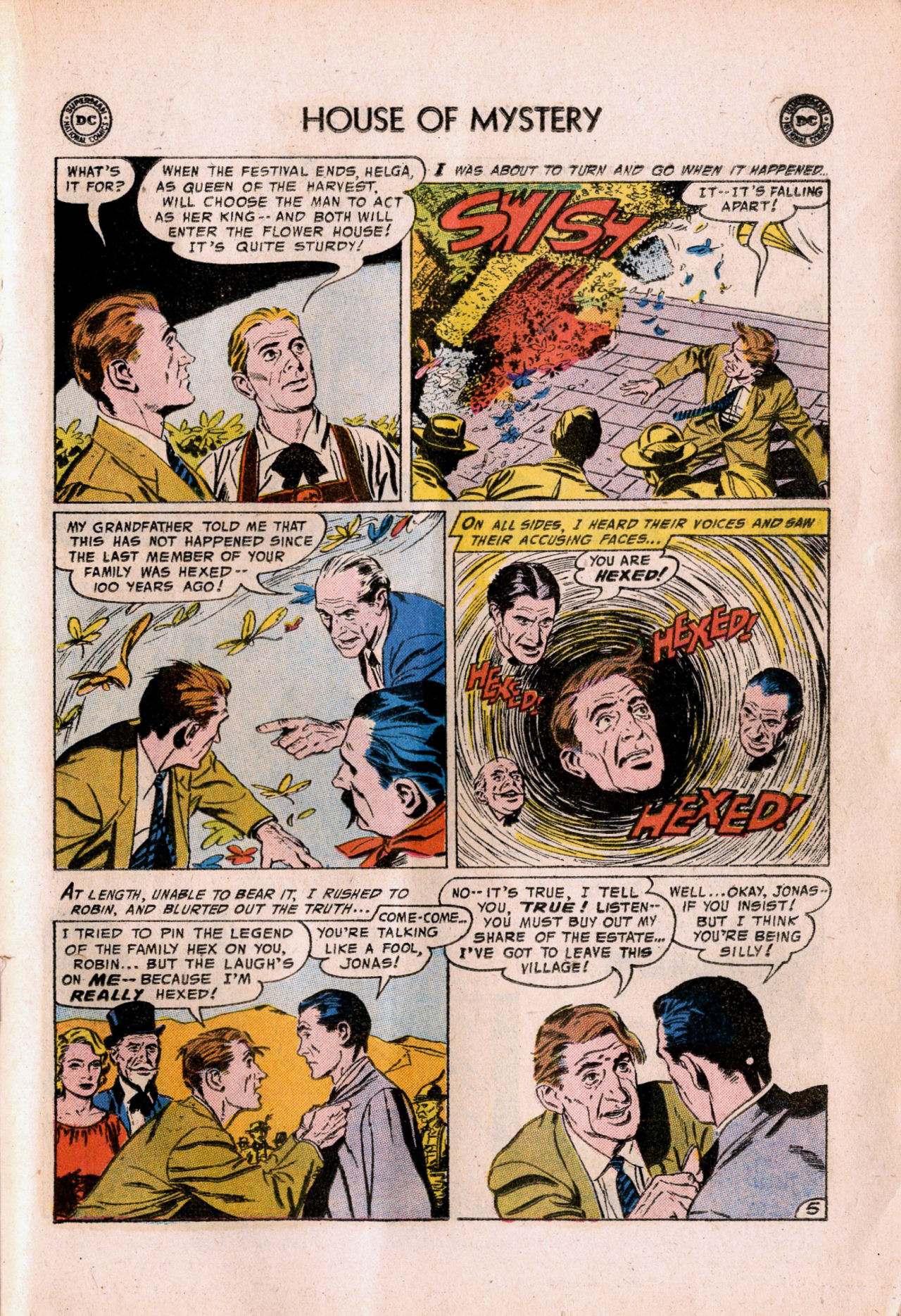 Read online House of Mystery (1951) comic -  Issue #54 - 23