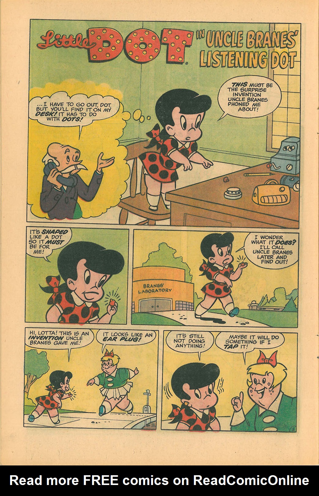 Read online Little Dot (1953) comic -  Issue #85 - 12