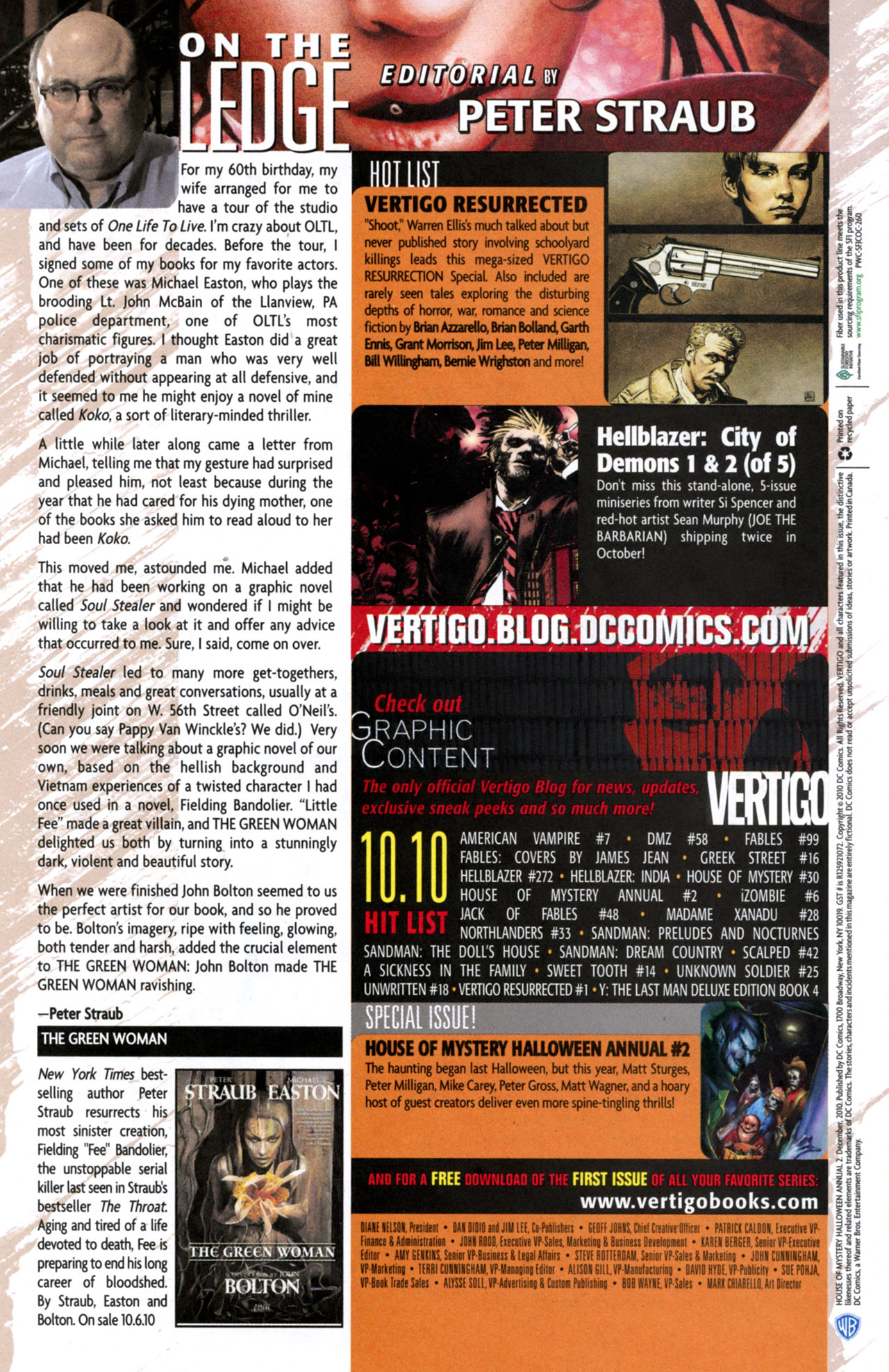 Read online House of Mystery (2008) comic -  Issue # _Annual 2 - 40