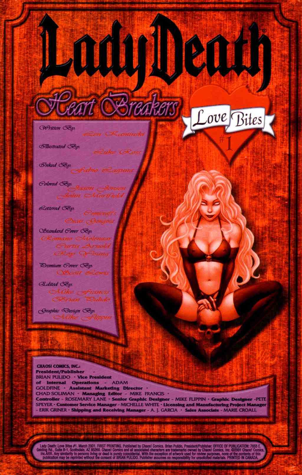 Read online Lady Death: Love Bites comic -  Issue # Full - 2