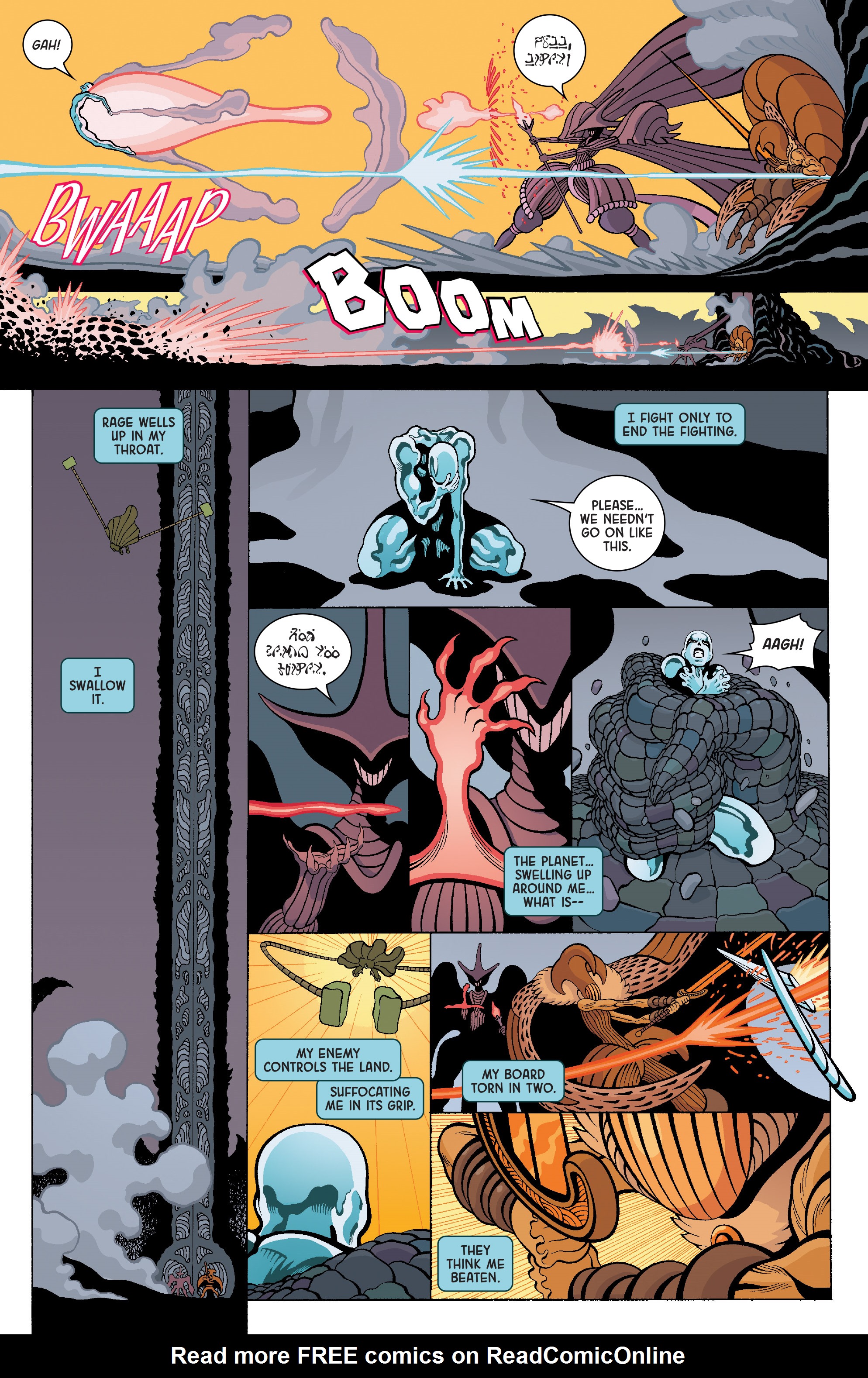 Read online Silver Surfer: Black comic -  Issue #1 - 17