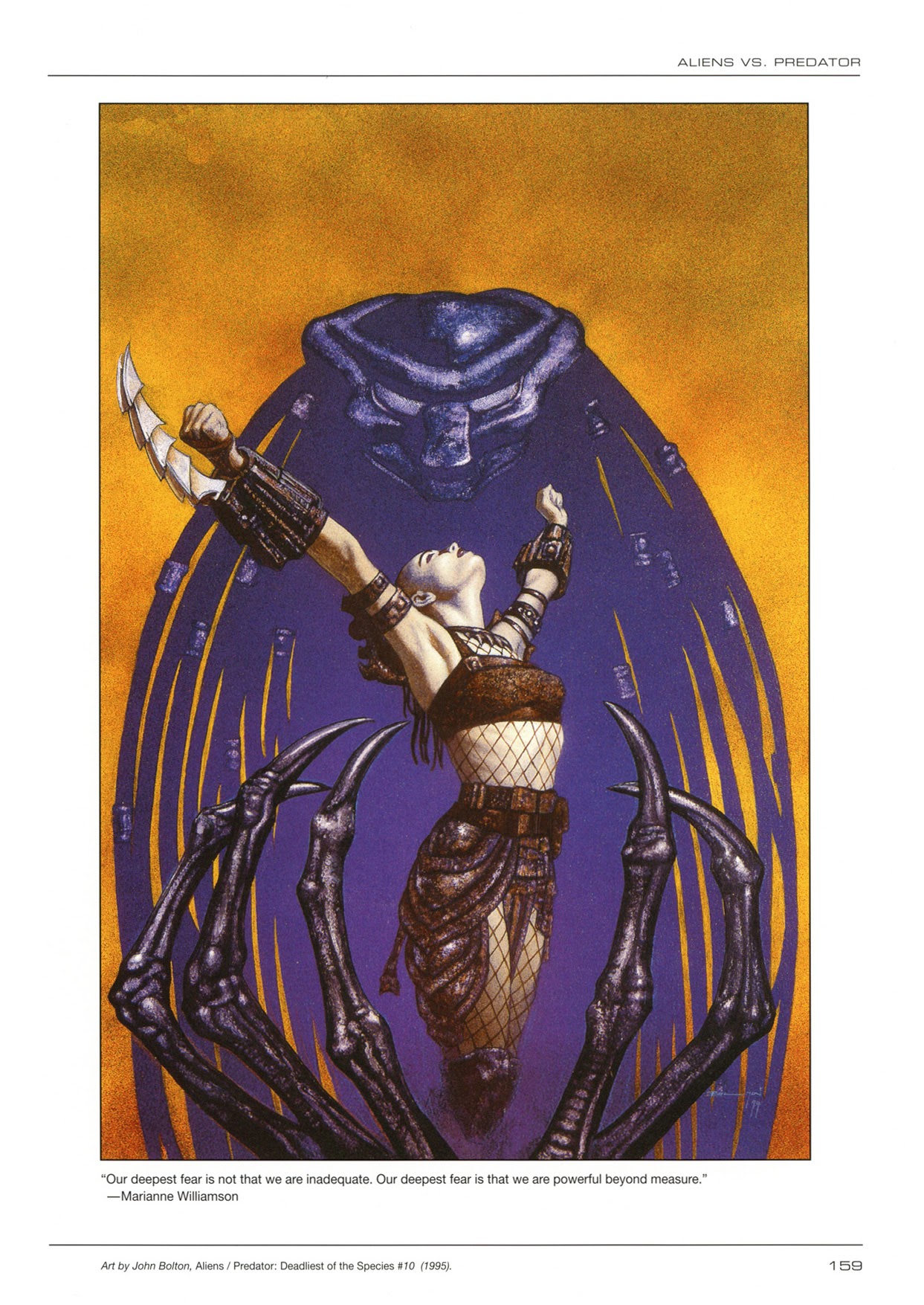 Read online Aliens/Predator: Panel to Panel comic -  Issue # TPB (Part 2) - 46