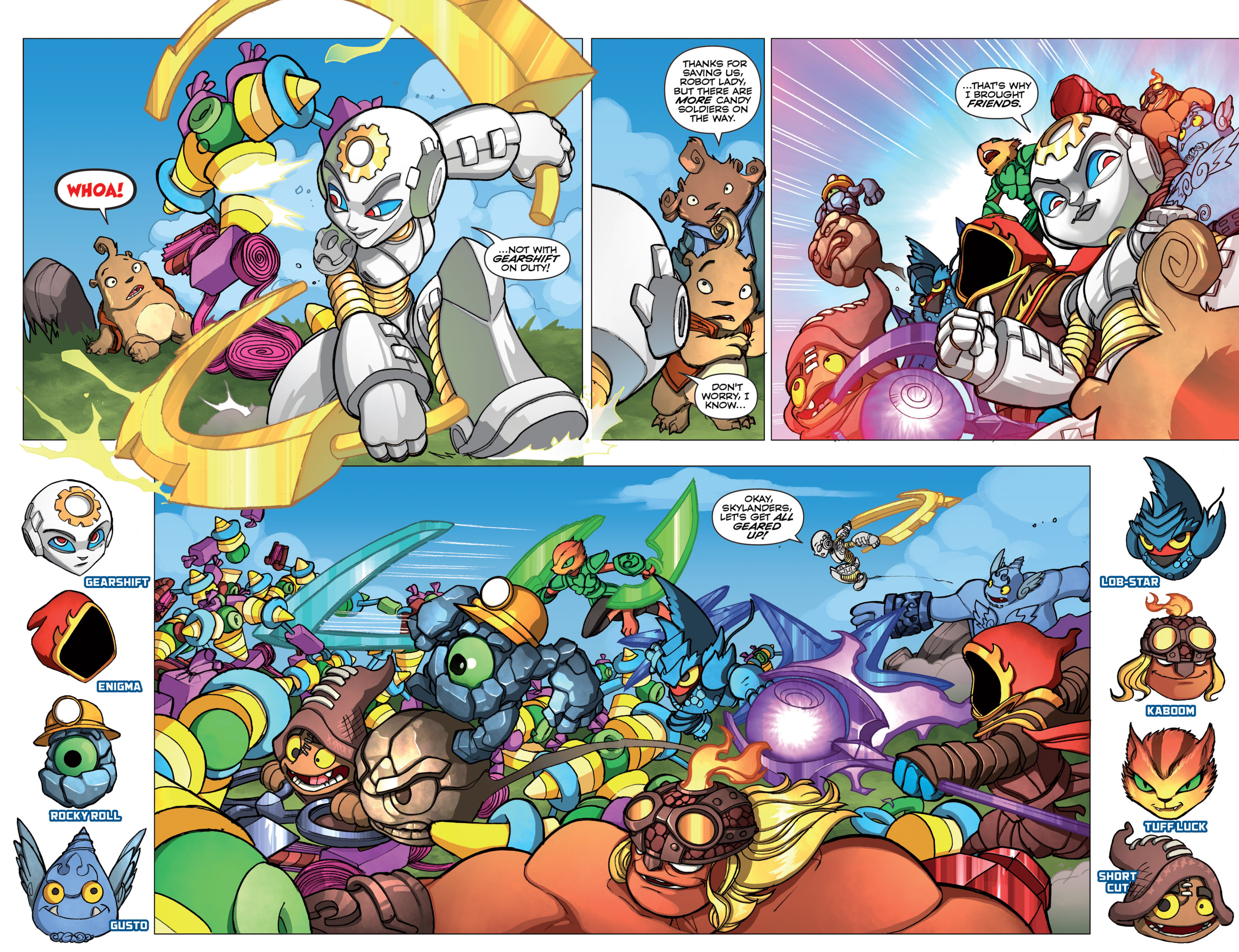 Read online Skylanders comic -  Issue #10 - 14