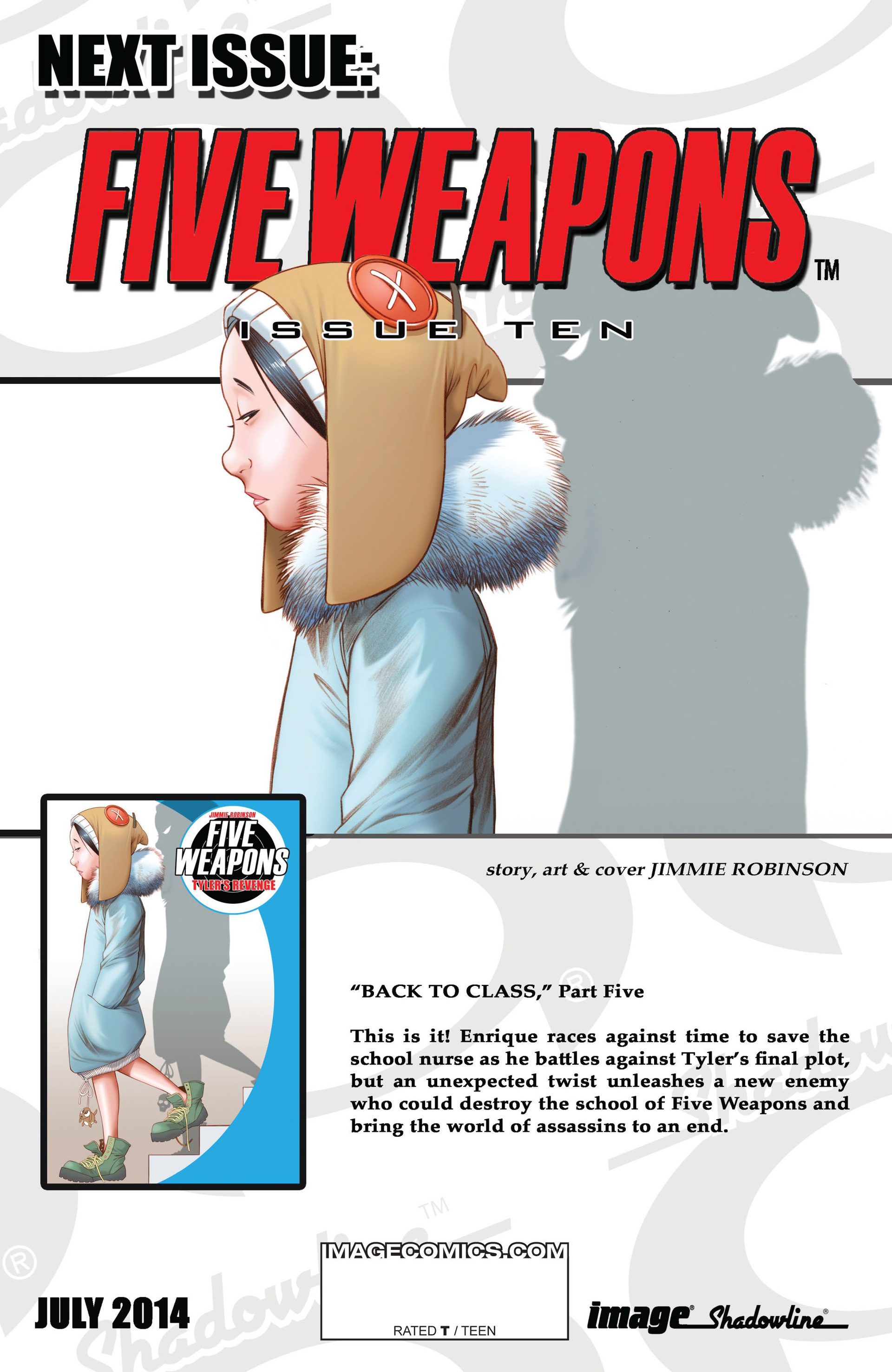 Read online Five Weapons comic -  Issue #9 - 31