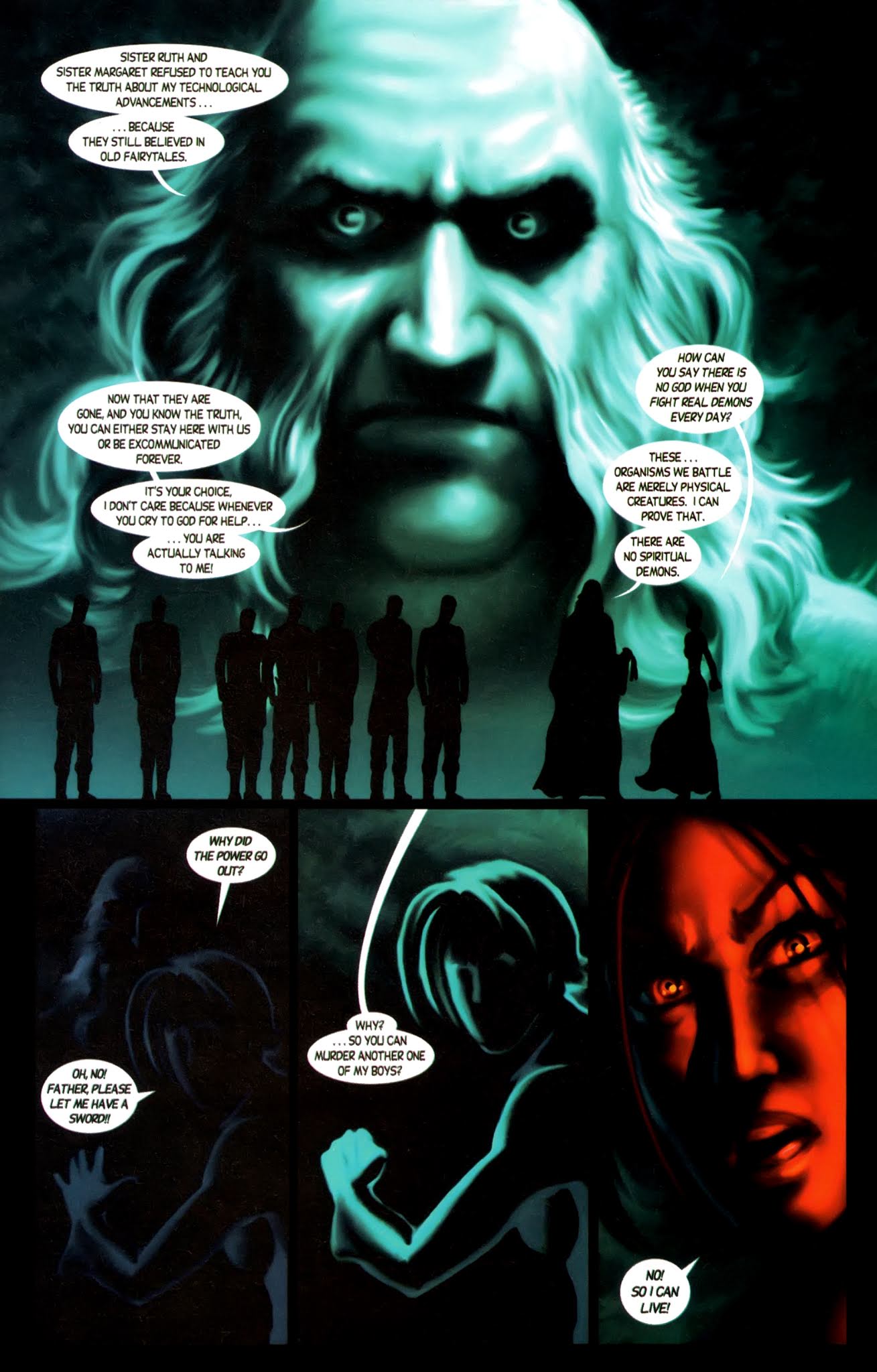 Read online Warrior Nun Dei: Aftertime comic -  Issue #1 - 16