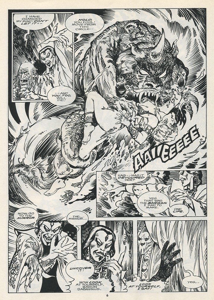 Read online The Savage Sword Of Conan comic -  Issue #217 - 8